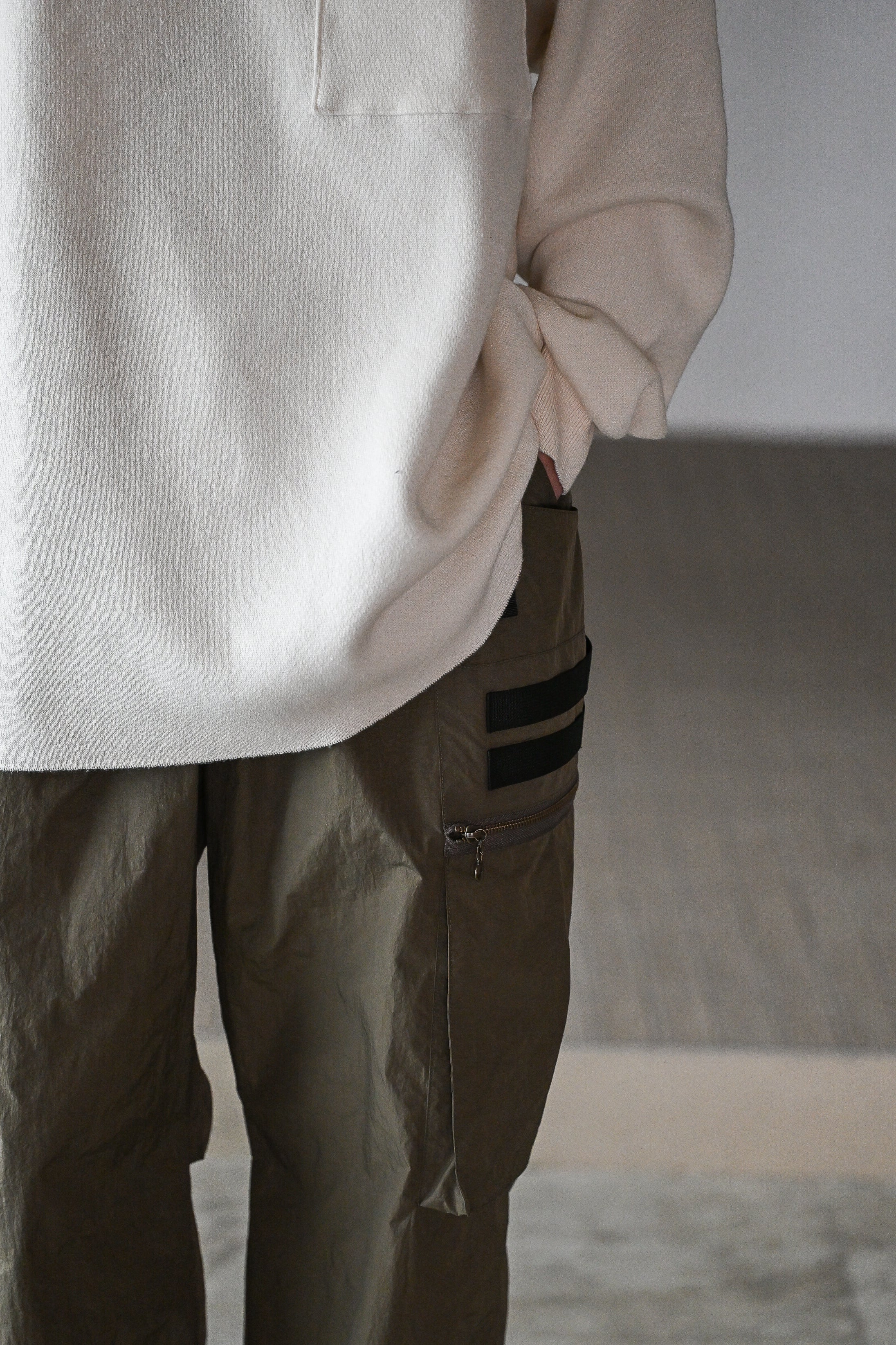 barbell object / un sl pt -KHAKI – and father