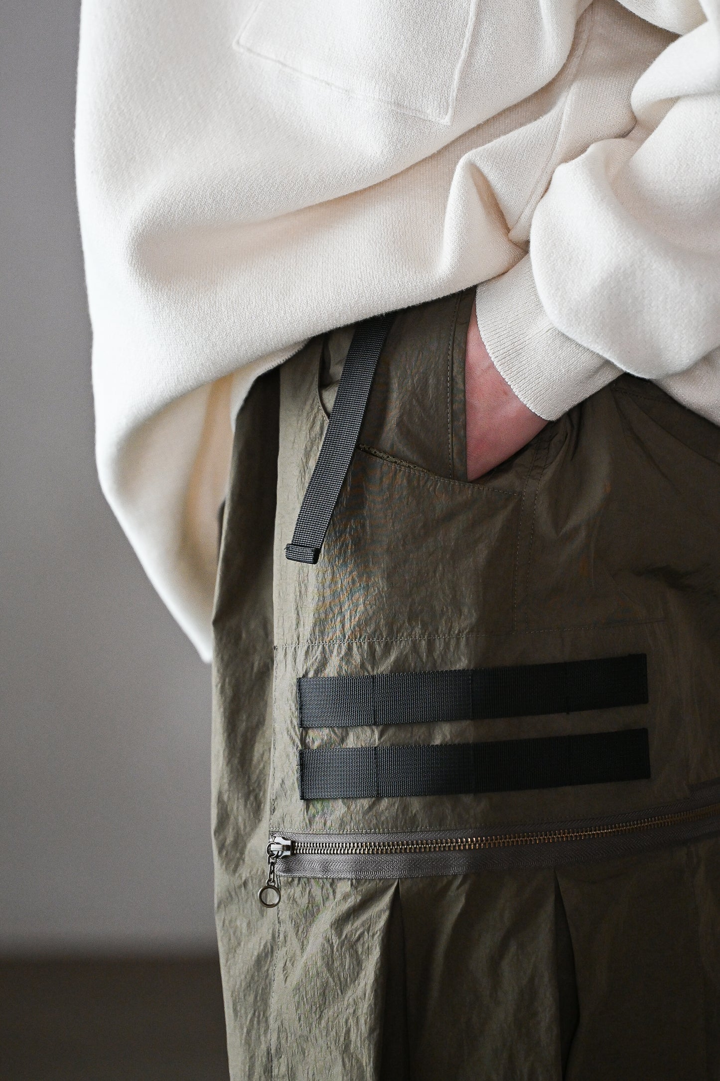 barbell object / un sl pt -KHAKI