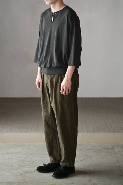 barbell object / hh top -CHACOAL