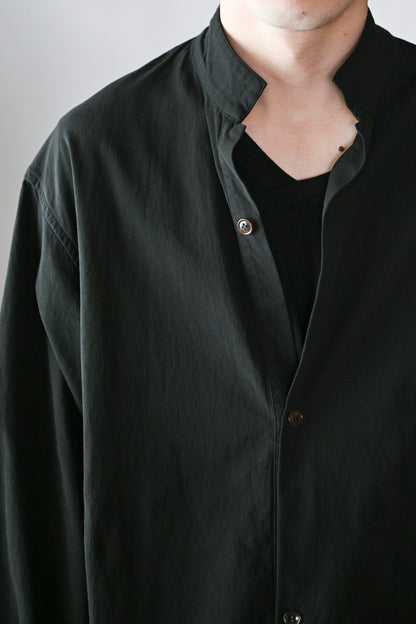 barbell object / twill po -BLACK