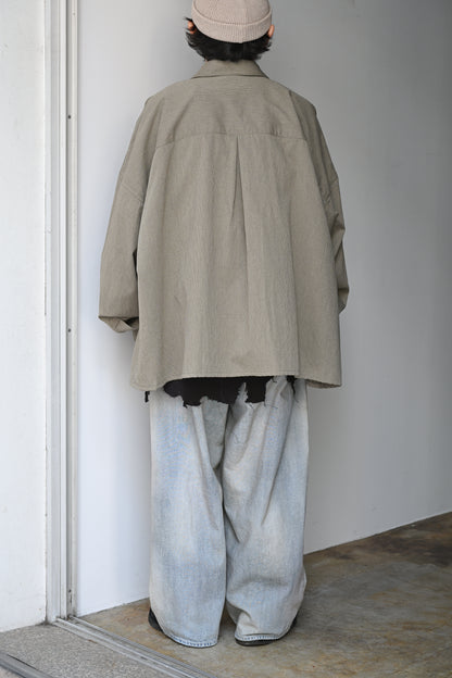 ANCELLM / DAMAGE WAFFLE TANK -D.BROWN