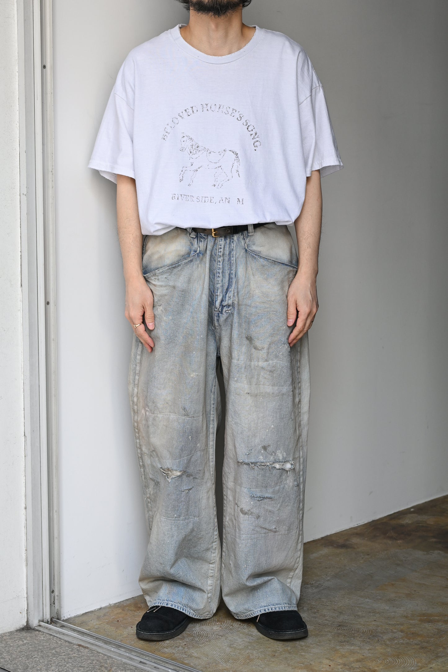 ANCELLM / #06 10oz AGING type-A -INDIGO