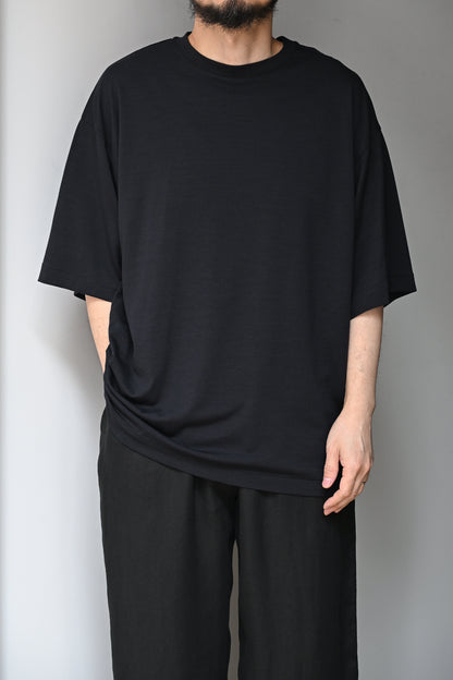KAPTAIN SUNSHINE / Super Soft Merino Tenjiku Half-sleeve Tee -NAVY