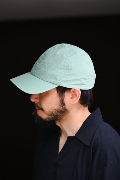 COMESANDGOES / OLMETEX PUNCHING CAP -MINTGREEN