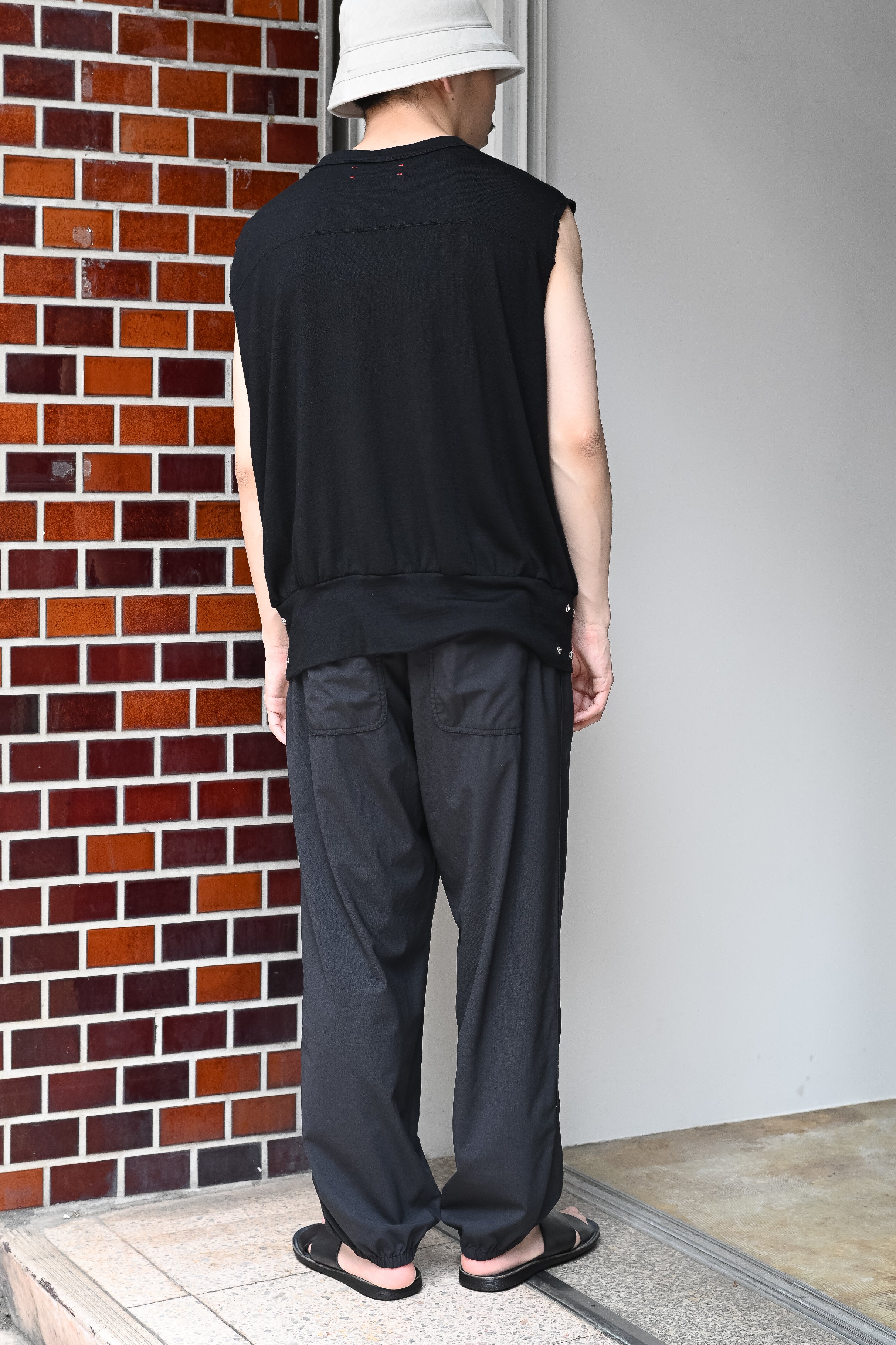 barbell object / bo ns top -BLACK – and father