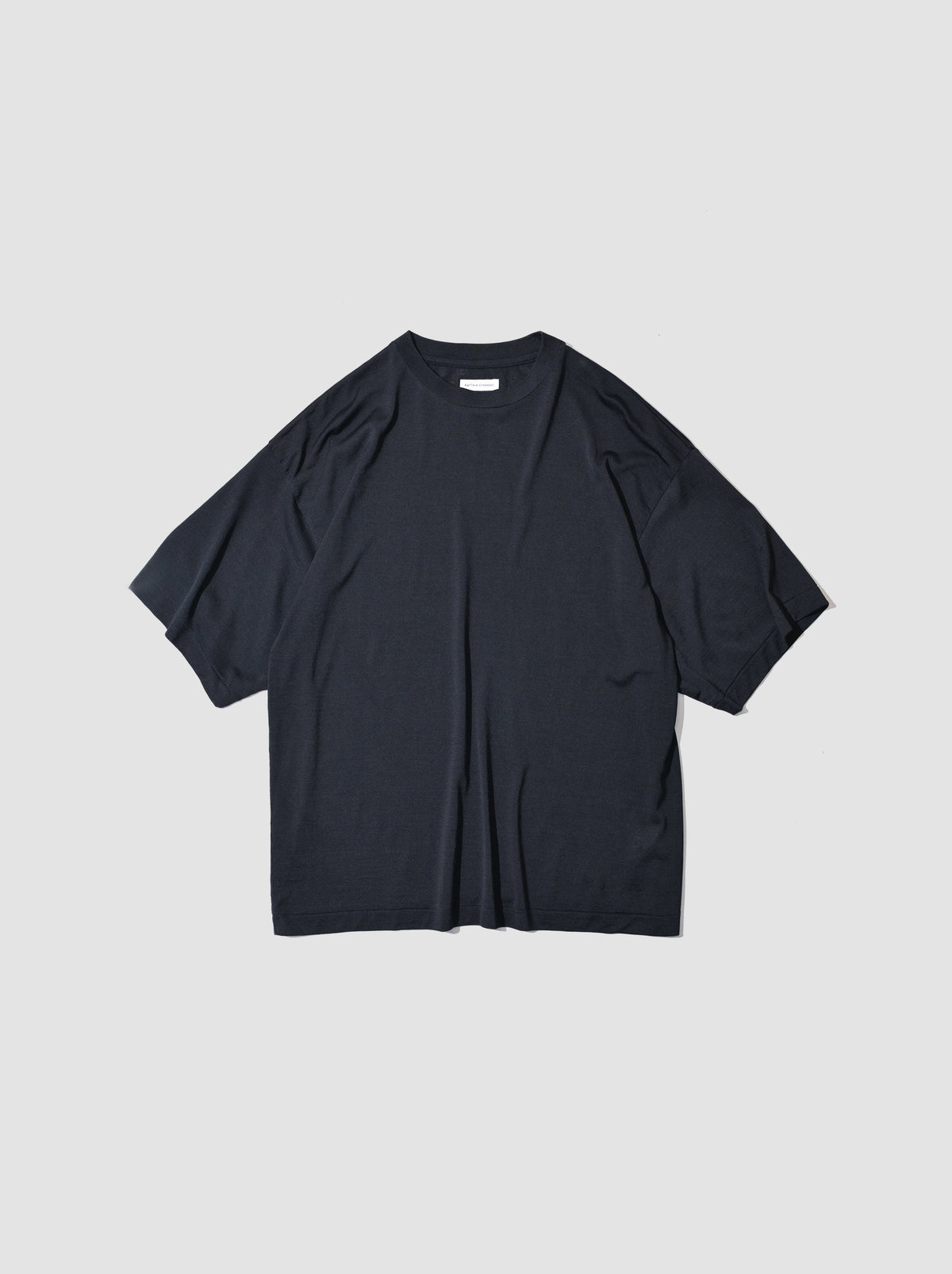 KAPTAIN SUNSHINE / All Silk Half-sleeve Tee -NAVY – and father