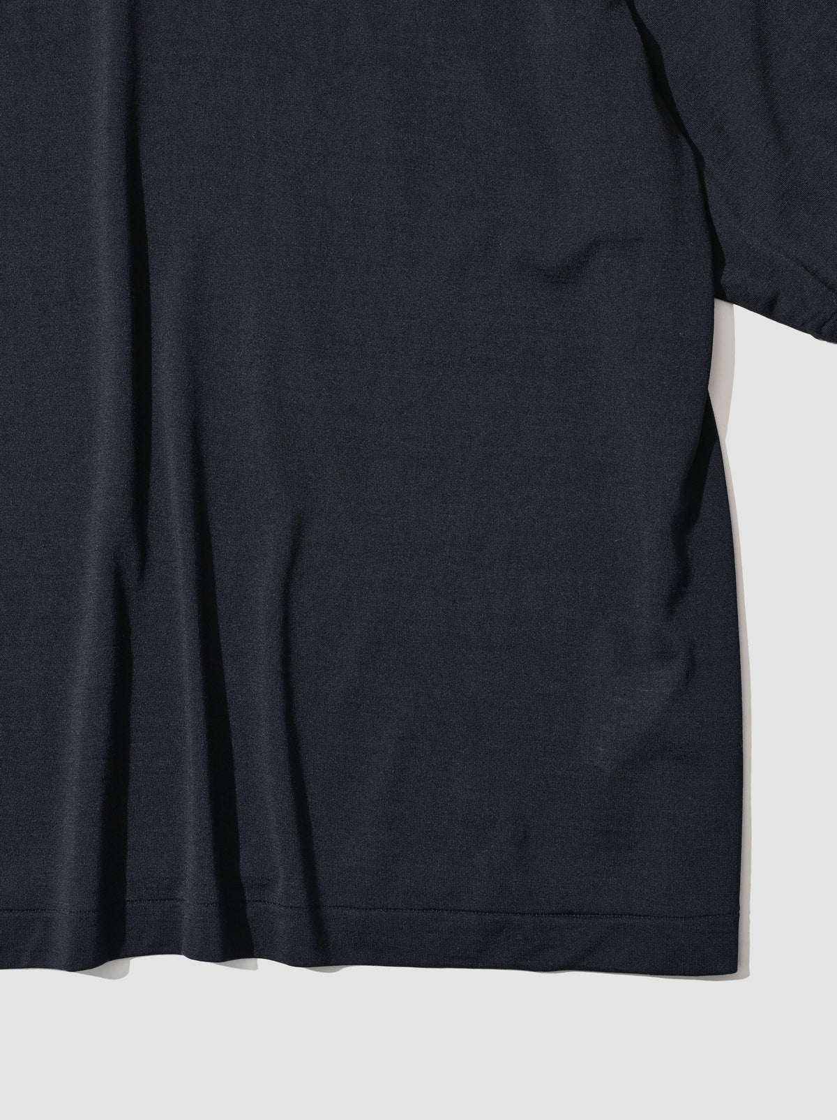 KAPTAIN SUNSHINE / All Silk Half-sleeve Tee -NAVY – and father