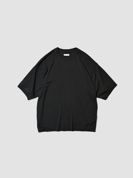 KAPTAIN SUNSHINE / All Silk Half-sleeve Tee -BLACK