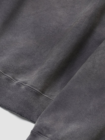 ANCELLM / UNEVENNESS SWEAT SHIRT -D.PLUM