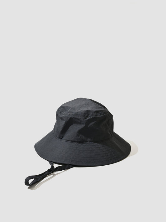 COMESANDGOES / OLMETEX PUNCHING HAT あご紐つき -BLACK