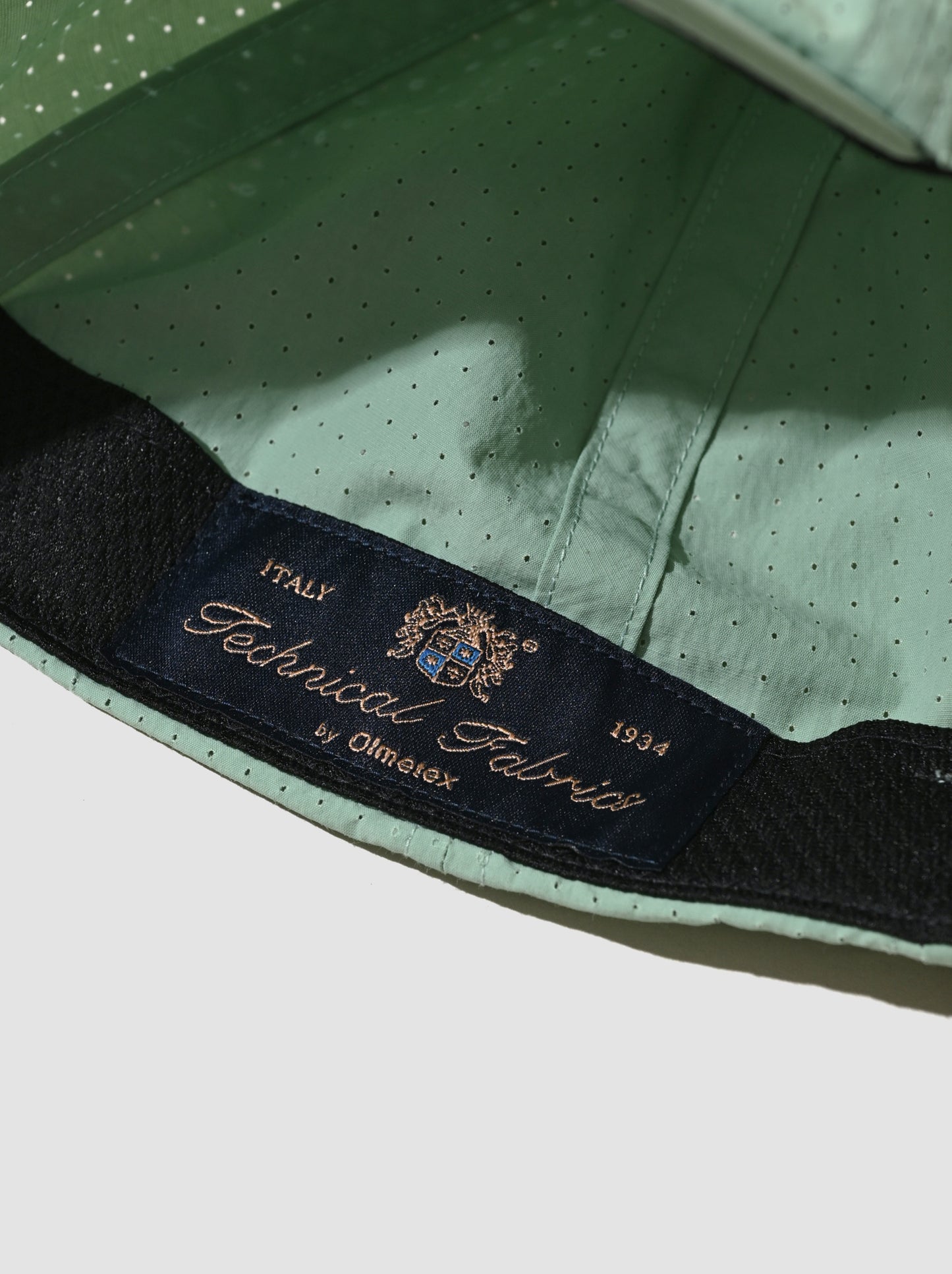 COMESANDGOES / OLMETEX PUNCHING CAP -MINTGREEN
