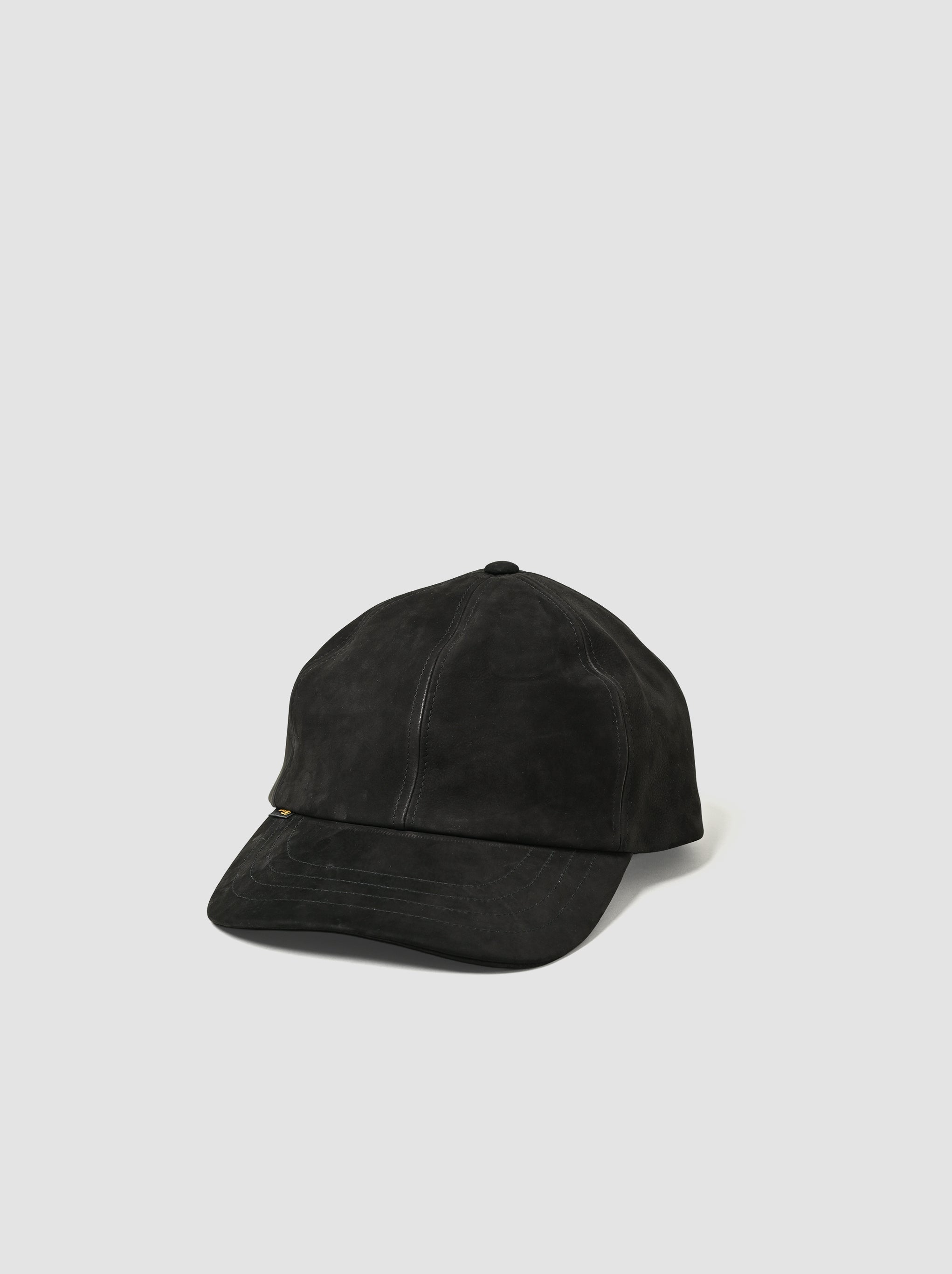 AUBERGE / CAP CUIR -BLACK
