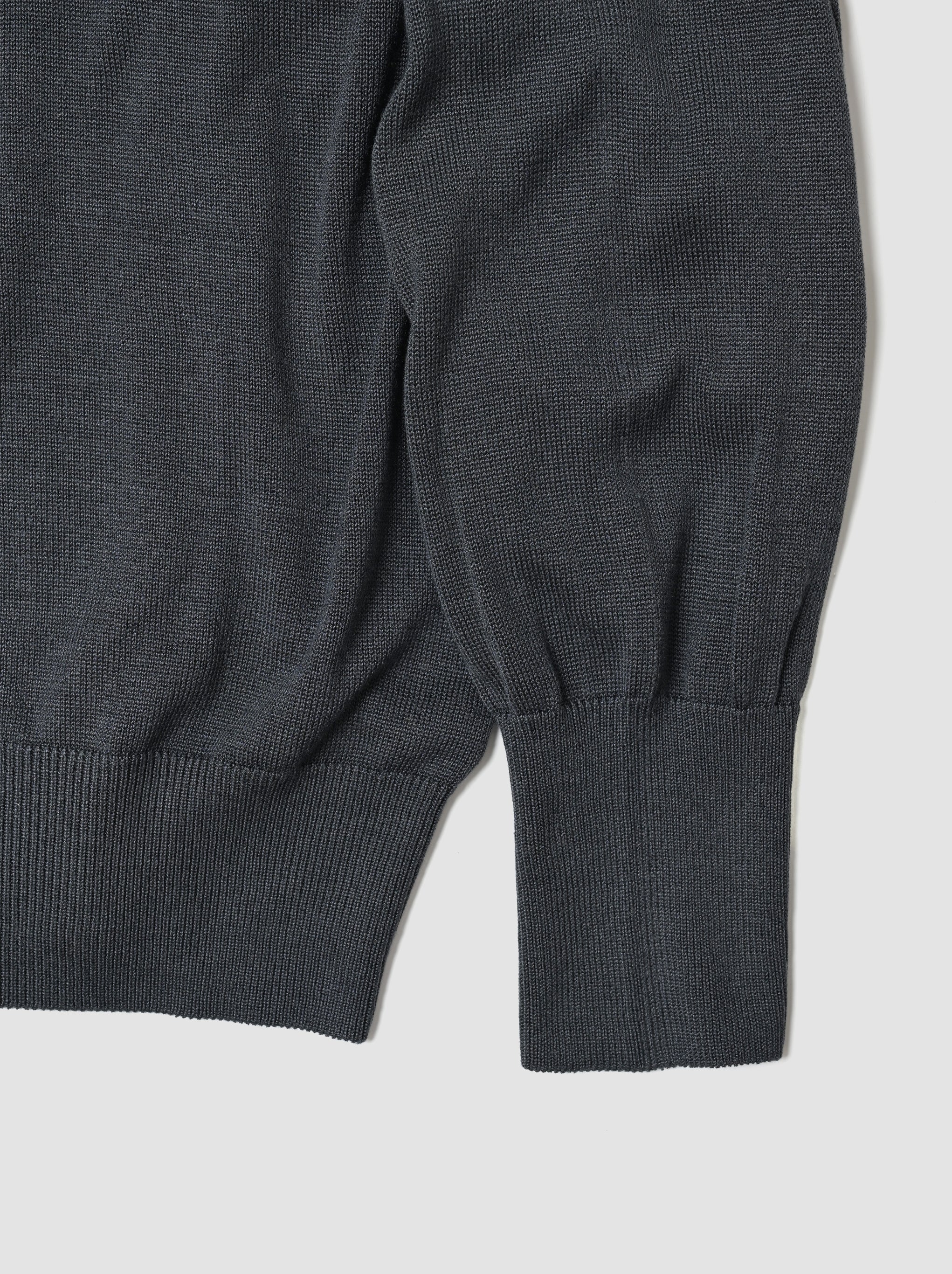 Olde H & Daughter / SILK PLAIN STITCH C/D -CHARCOAL