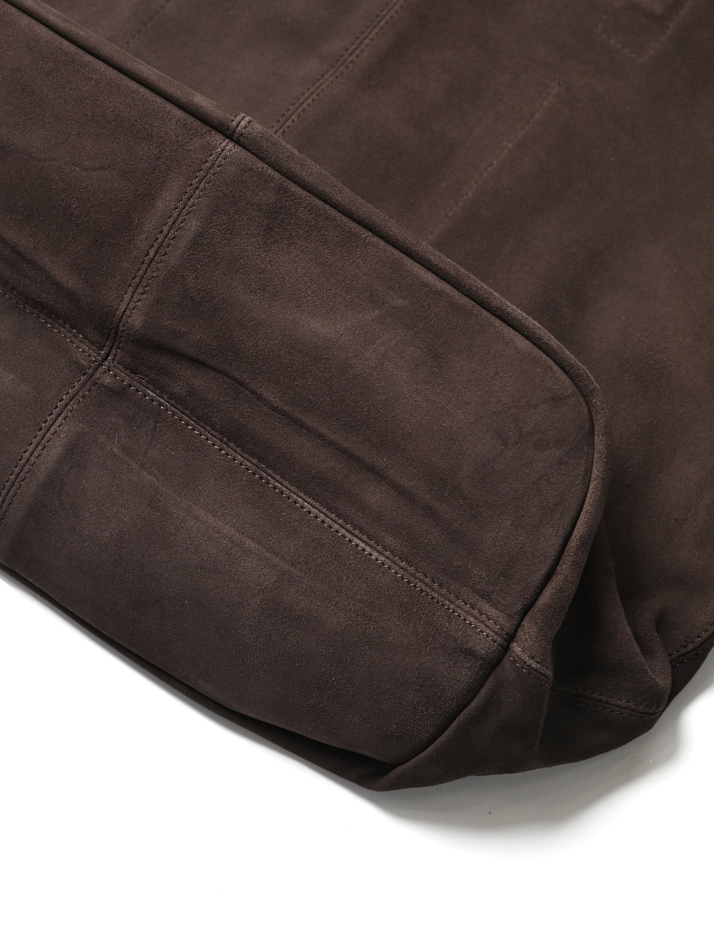 Morphée / 3WAY LARGE TOTE（OIL SUEDE）-DARK CHOCO