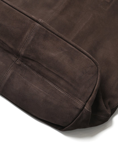 Morphée / 3WAY LARGE TOTE（OIL SUEDE）-DARK CHOCO