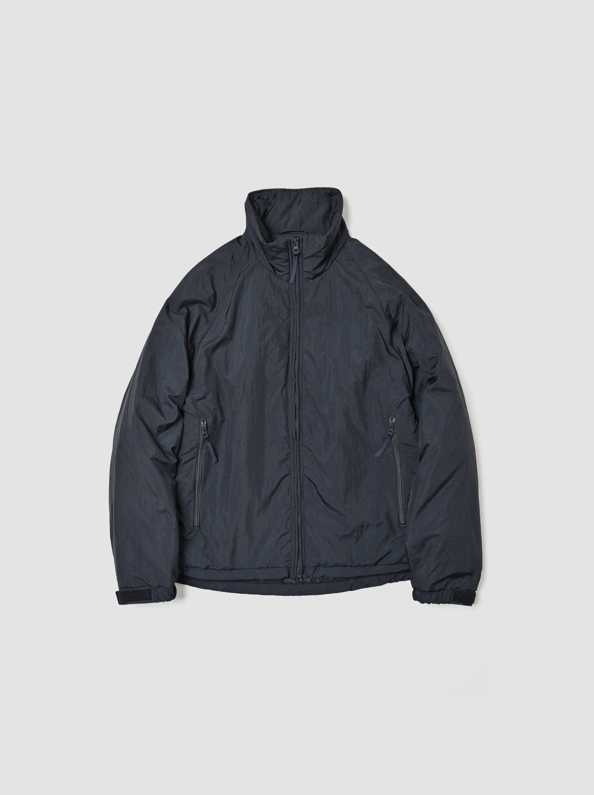 KAPTAIN SUNSHINE / Shrink Nylon Puffer Jacket -NAVY