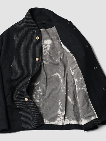 PROJECTbyH. / ORDAINE -BLACK REVERSE PAINT CHARCOAL