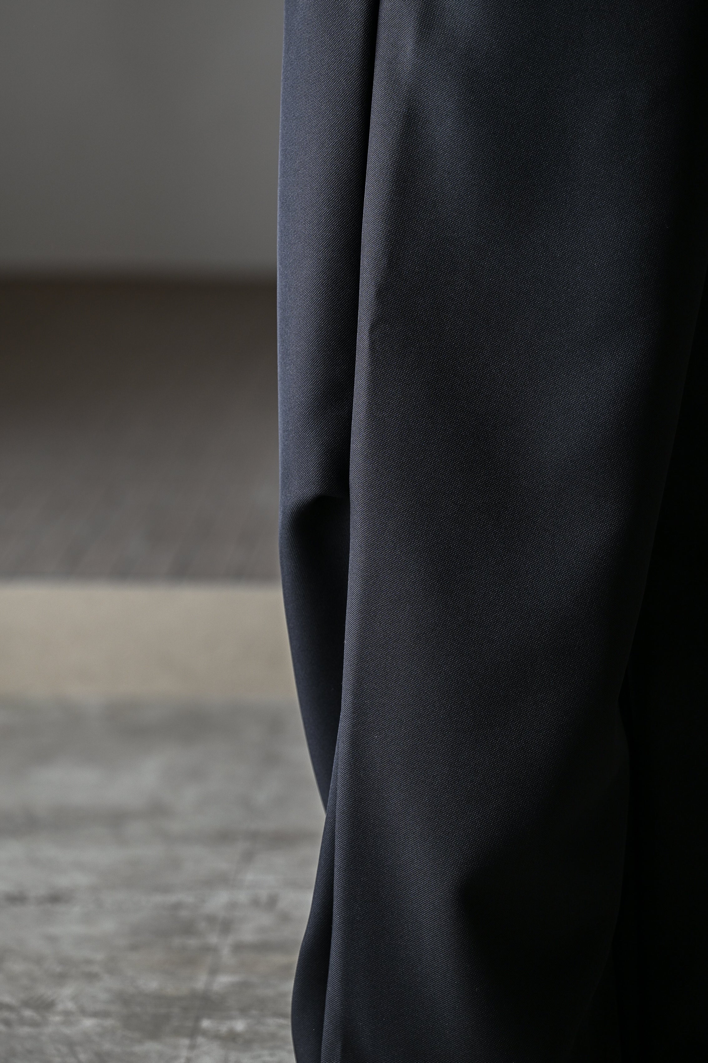 Antwort / DRAPE TUCK PANTS -BLACK
