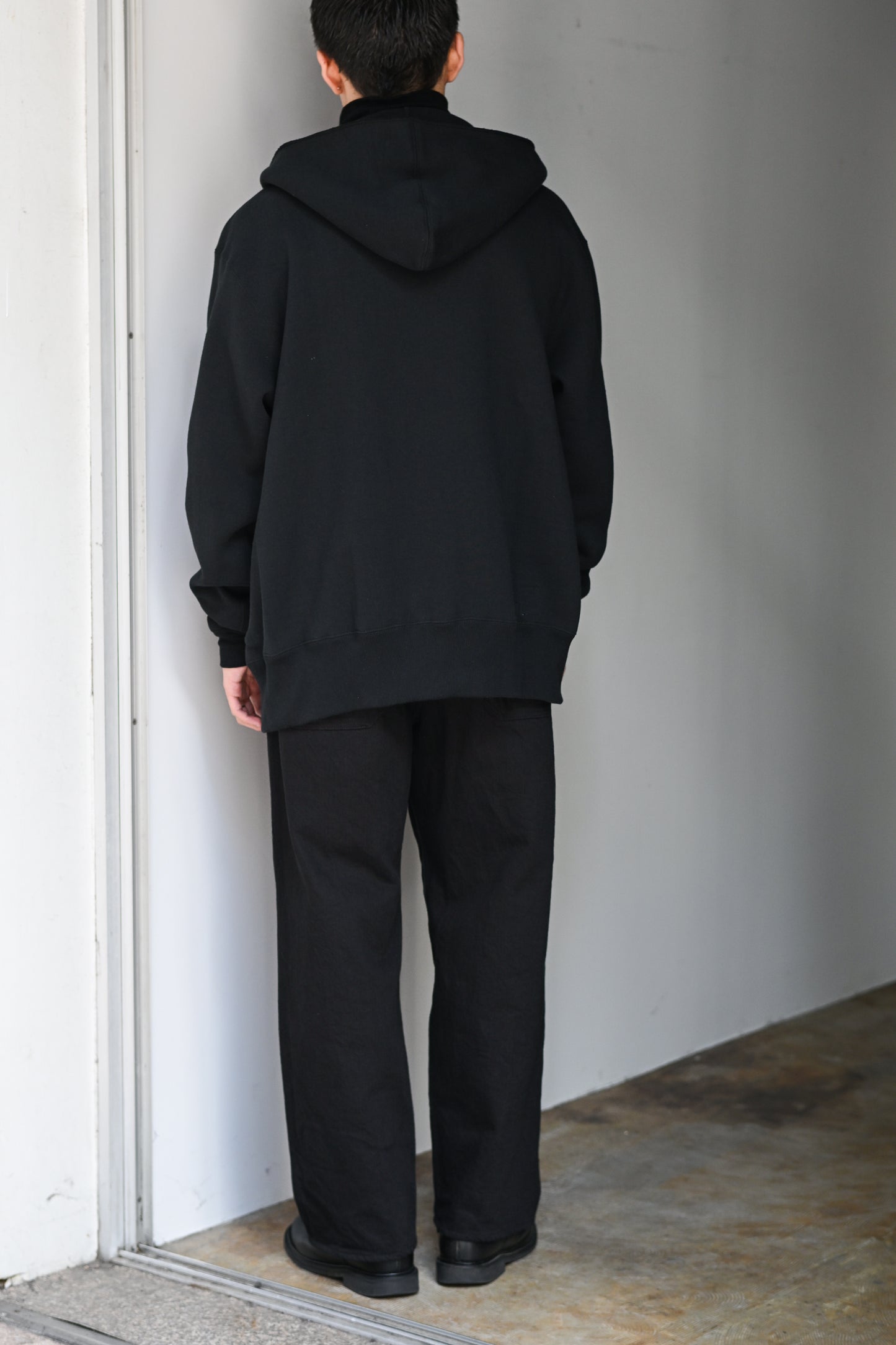 A.G.SPALDING & BROS / ZIP UP SWEAT HOODIE -BLACK