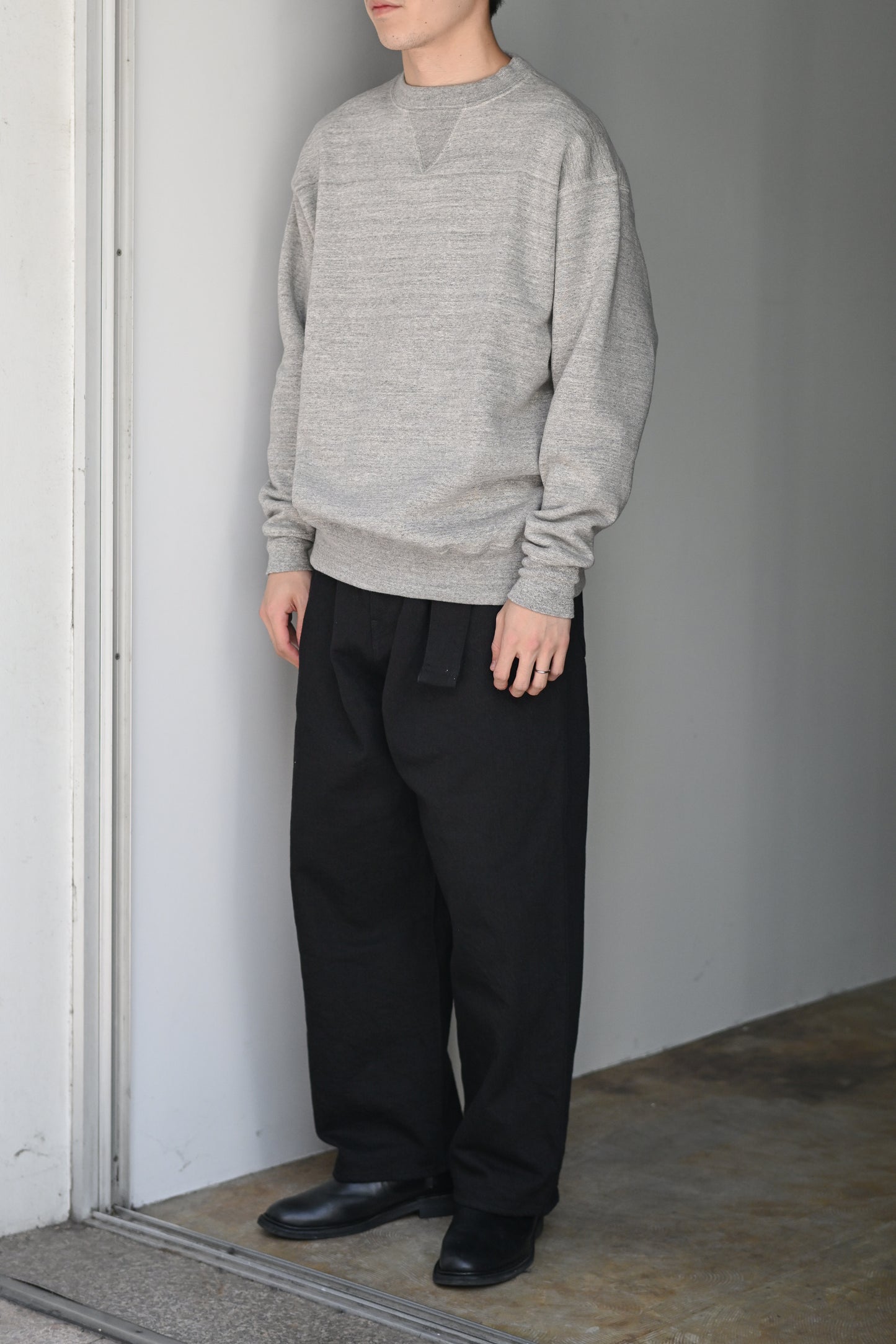 A.G.SPALDING & BROS / TRAINING SWEAT SHIRTS -GREY