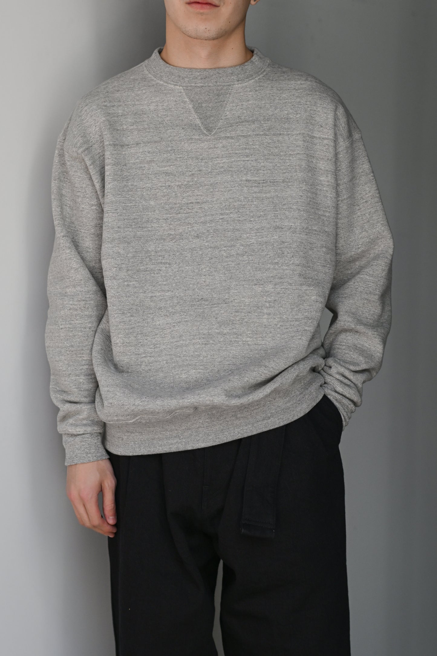 A.G.SPALDING & BROS / TRAINING SWEAT SHIRTS -GREY