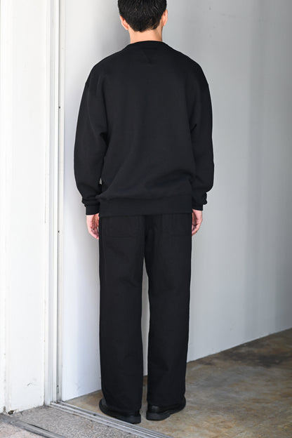 A.G.SPALDING & BROS / TRAINING SWEAT SHIRTS -BLACK