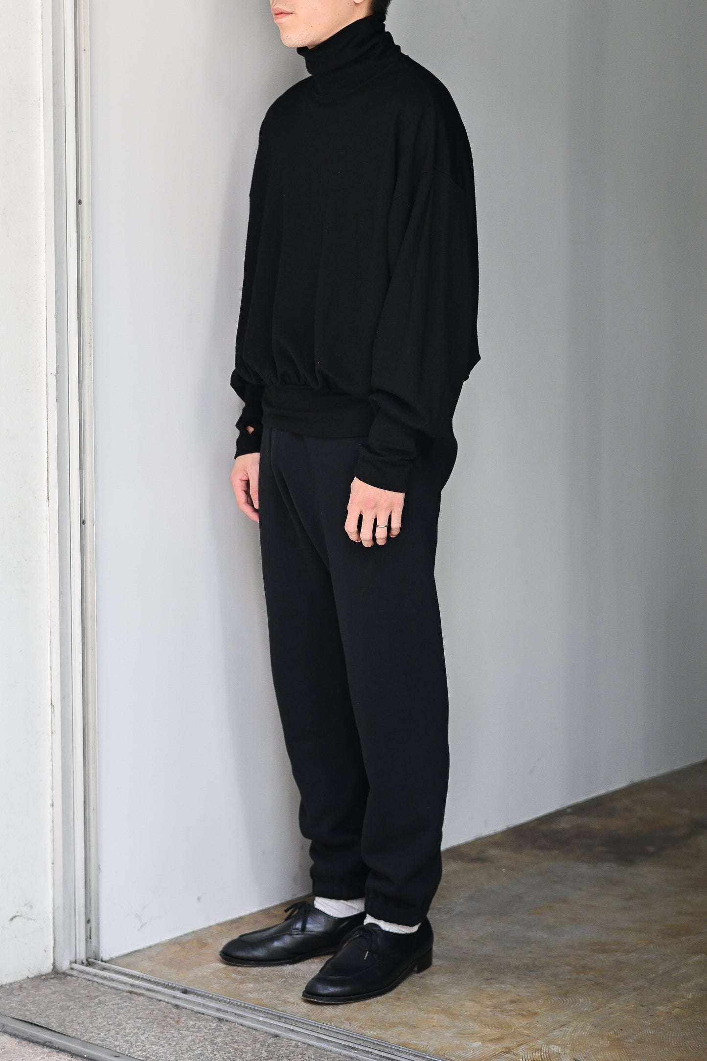 A.G.SPALDING & BROS / TRAINING SWEAT PANTS -BLACK