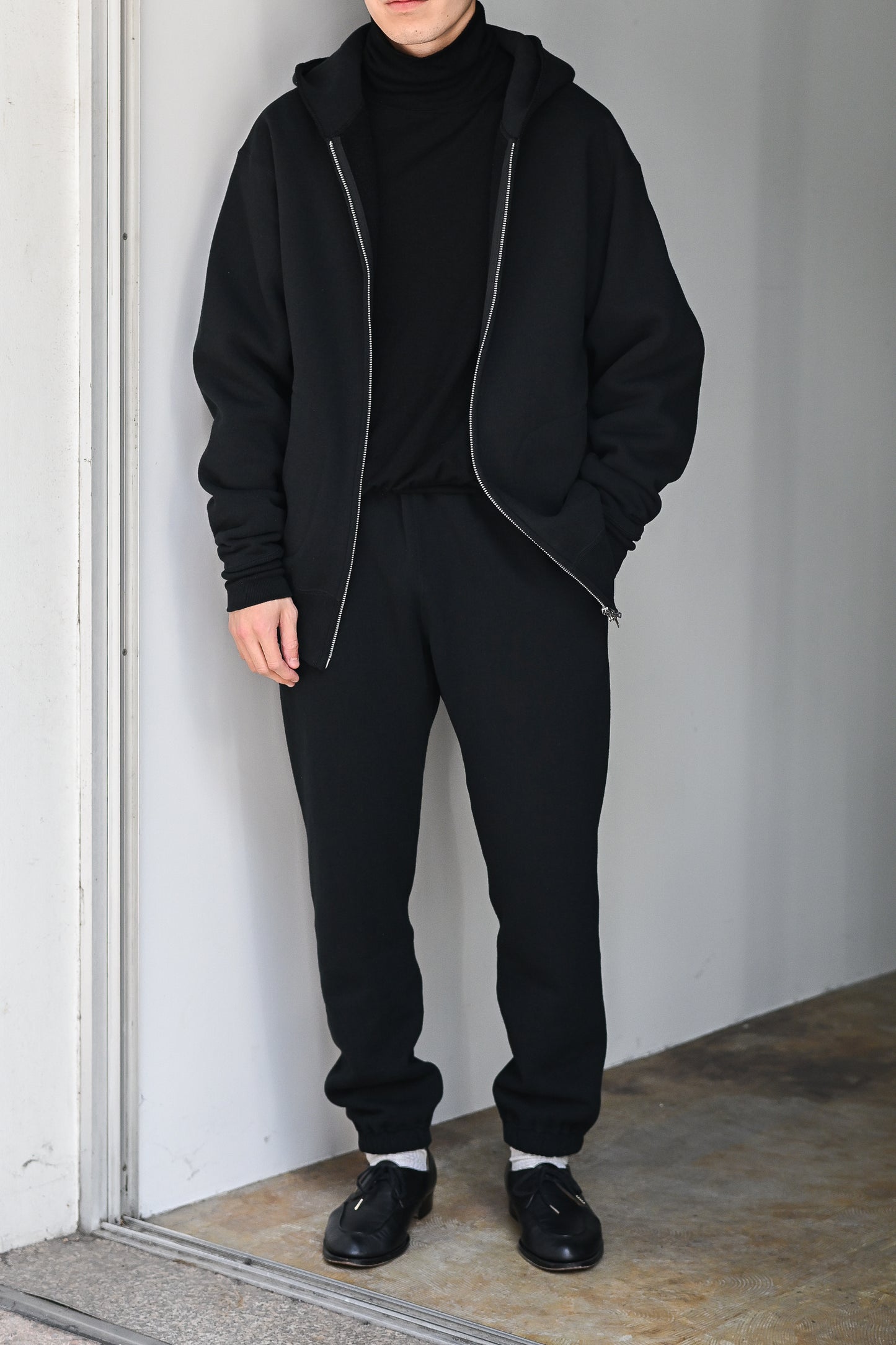 A.G.SPALDING & BROS / TRAINING SWEAT PANTS -BLACK