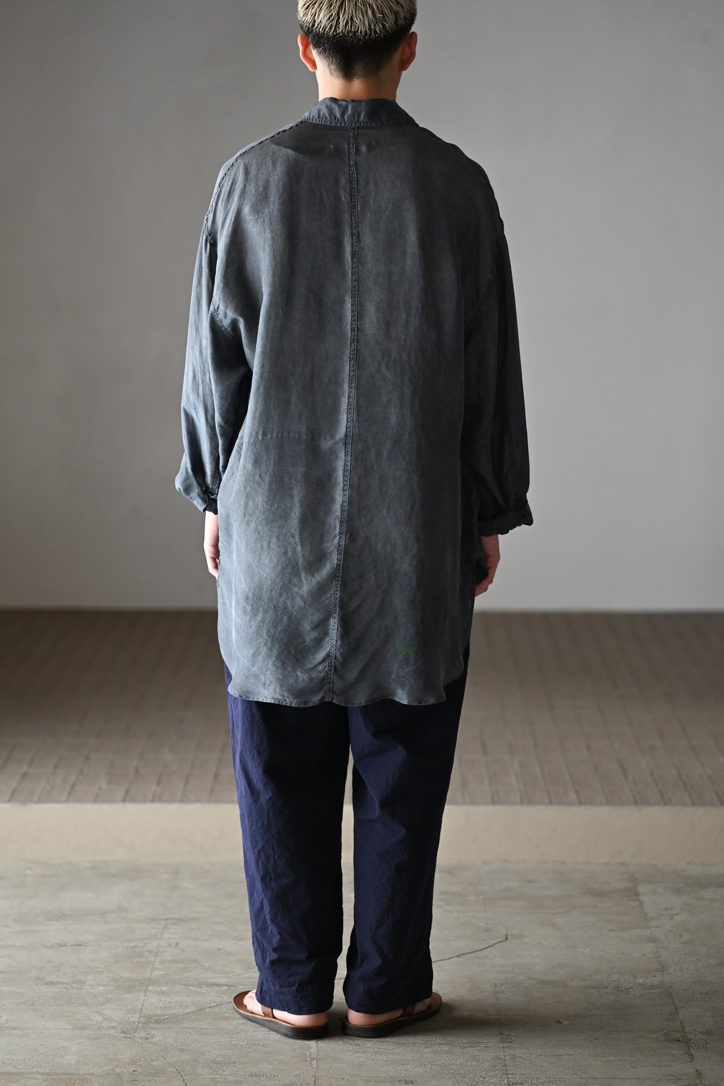 barbell object / pk sh -FADE NAVY – and father