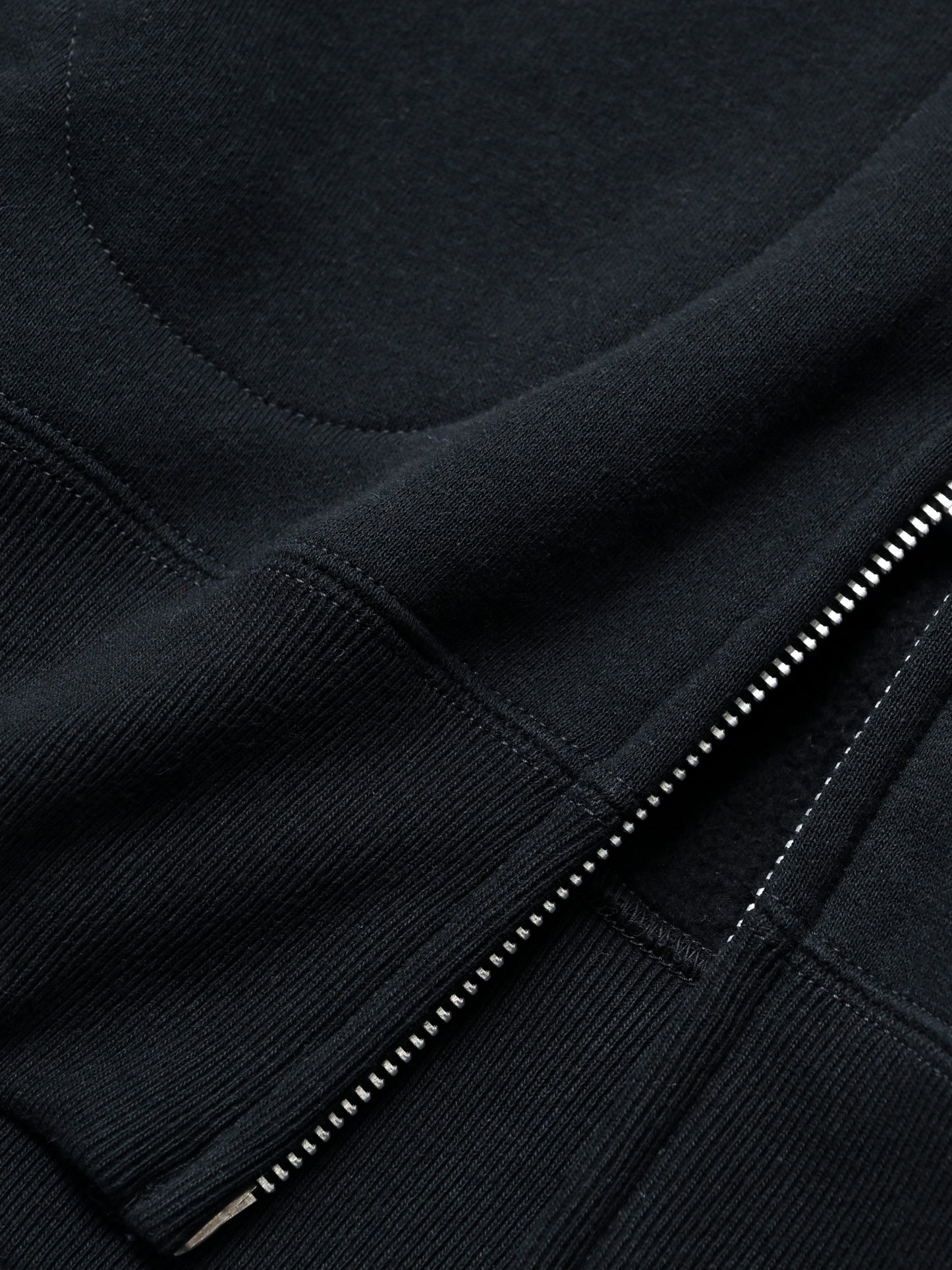 A.G.SPALDING & BROS / ZIP UP SWEAT HOODIE -BLACK