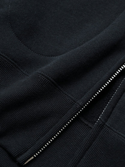 A.G.SPALDING & BROS / ZIP UP SWEAT HOODIE -BLACK