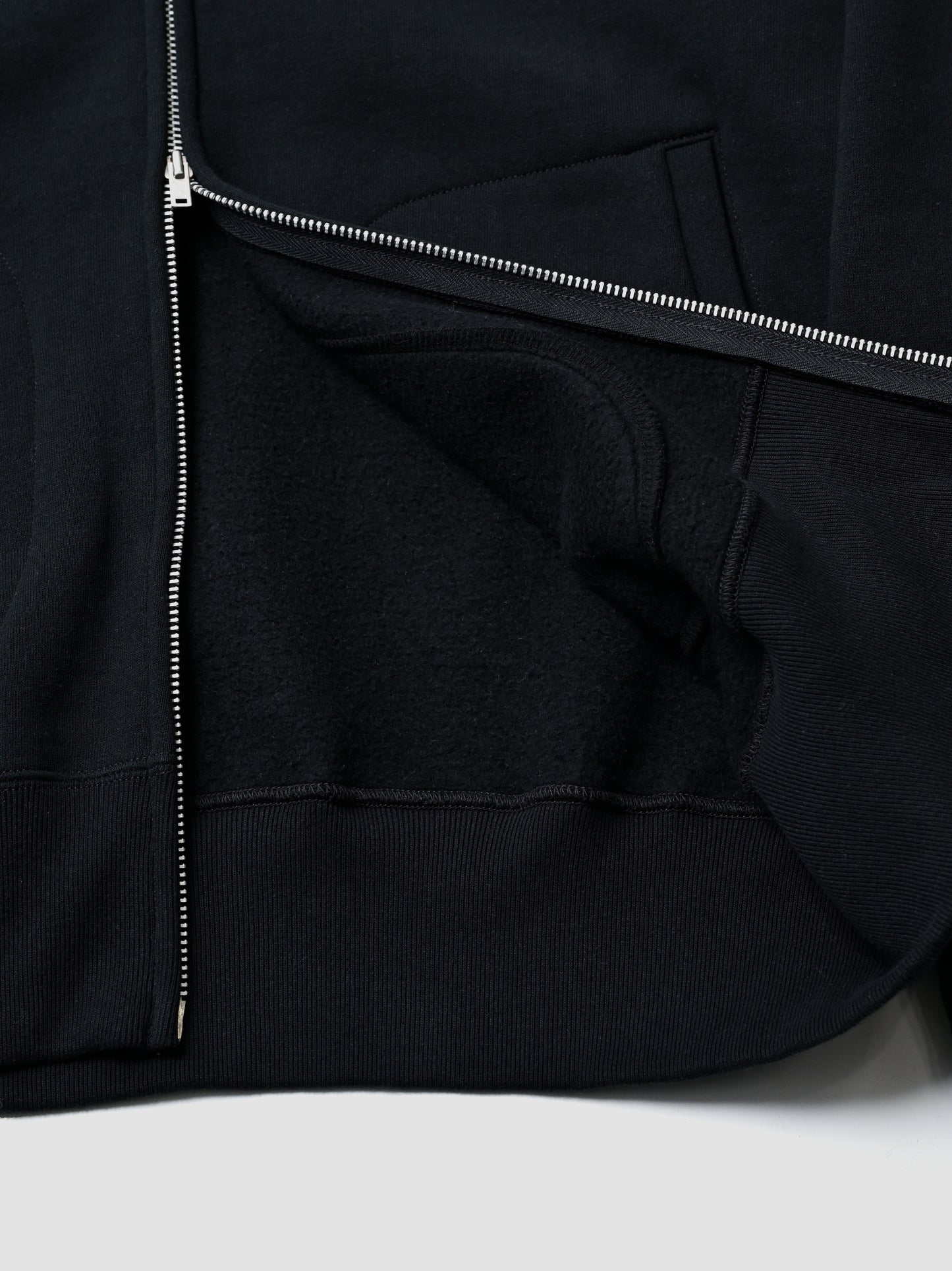 A.G.SPALDING & BROS / ZIP UP SWEAT HOODIE -BLACK