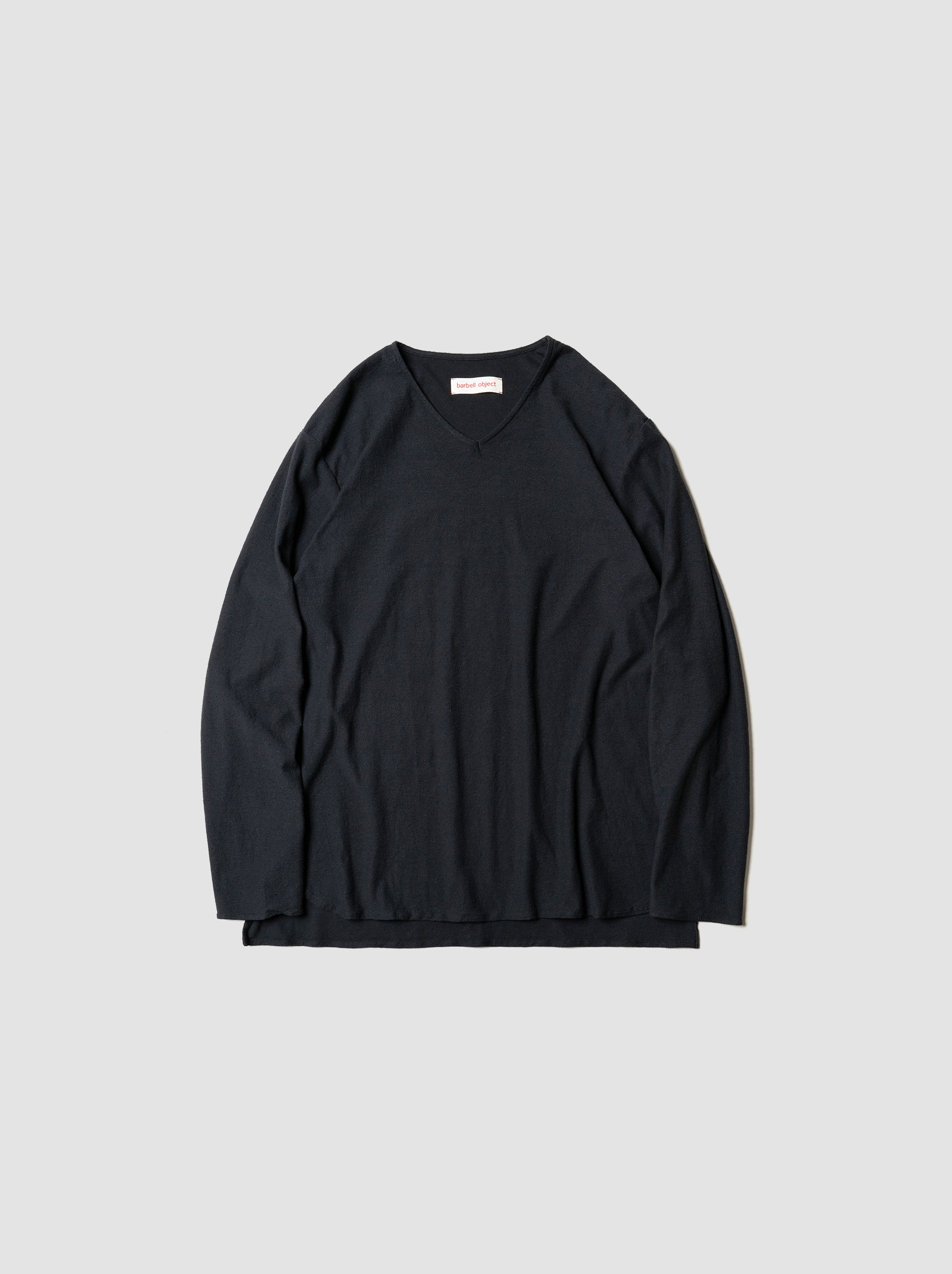 barbell object / v top -BLACK
