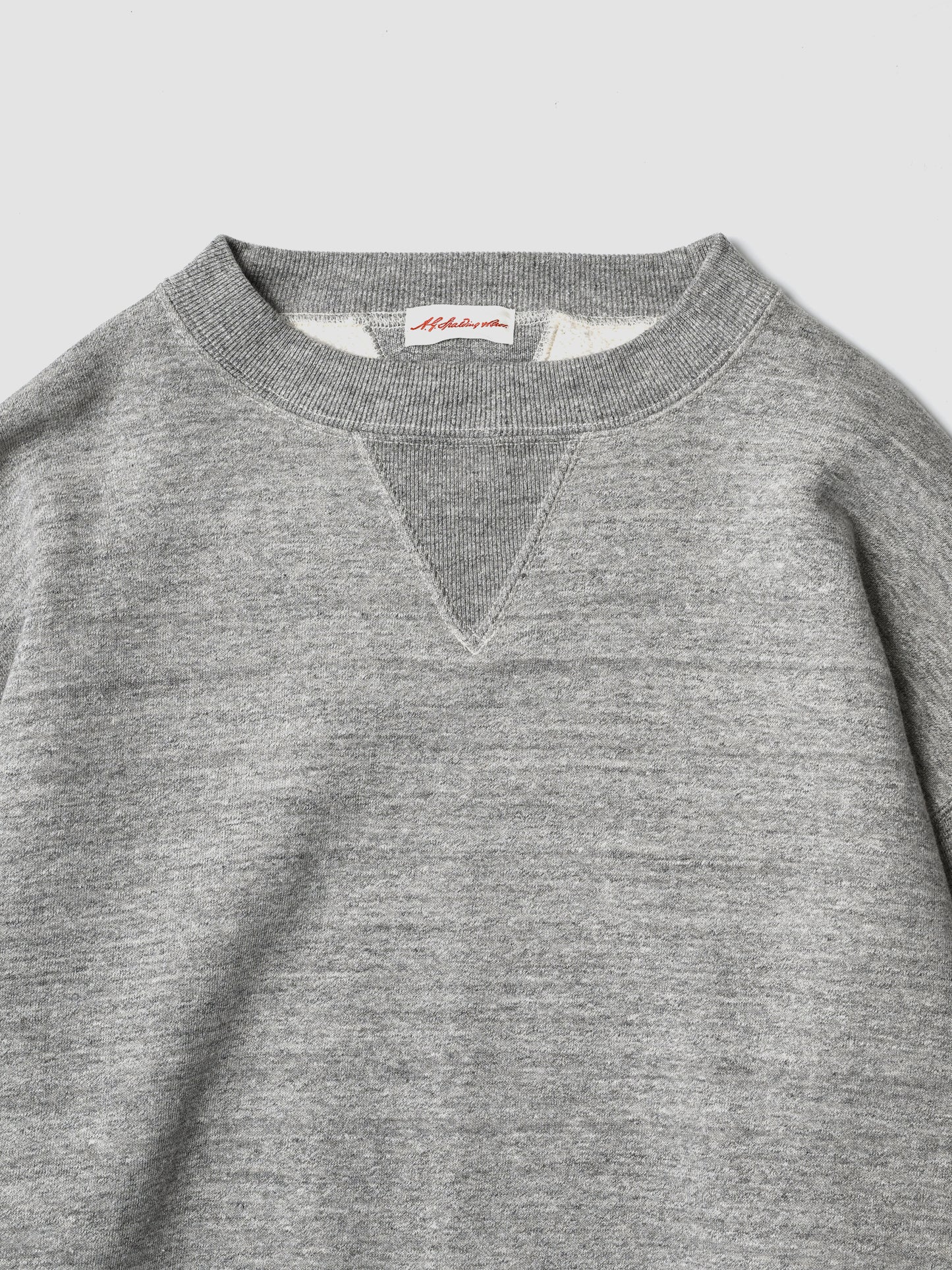 A.G.SPALDING & BROS / TRAINING SWEAT SHIRTS -GREY