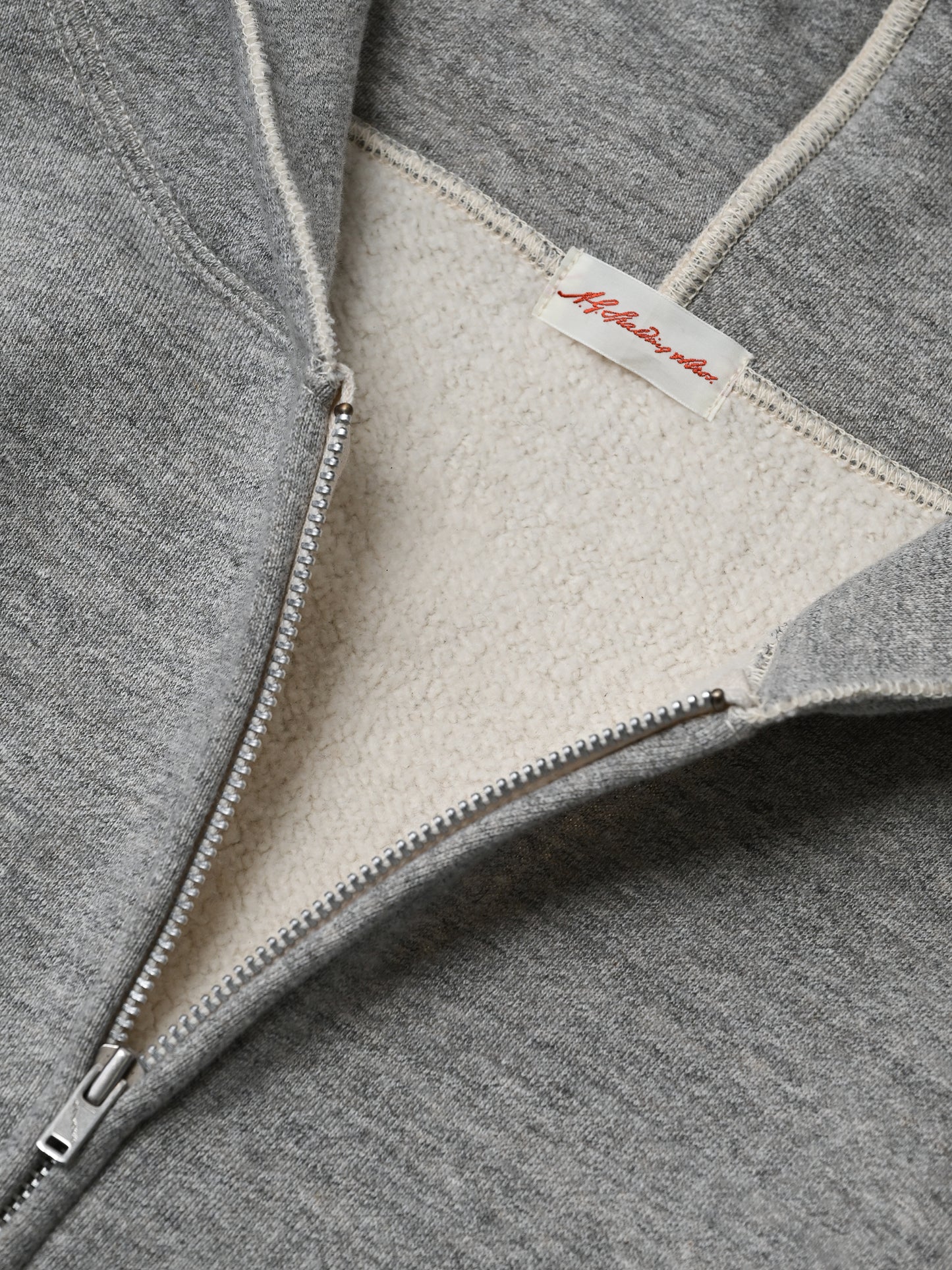 A.G.SPALDING & BROS / ZIP UP SWEAT HOODIE -GREY