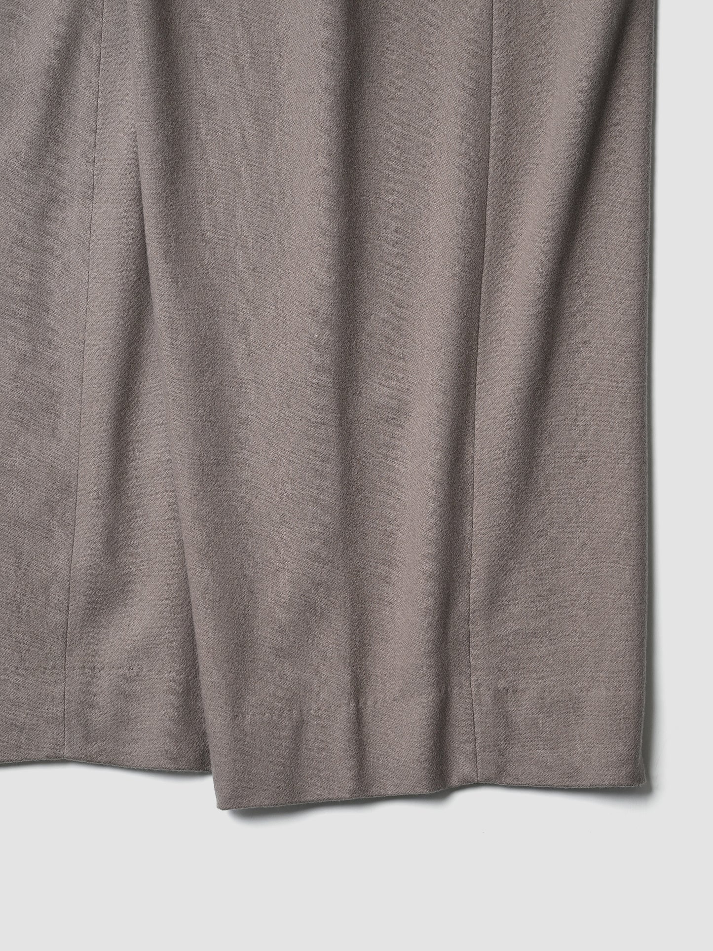 Afiit / 3TUCK WIDE EASY SLACKS -BEIGE