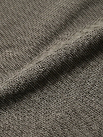 barbell object / liner top -KHAKI