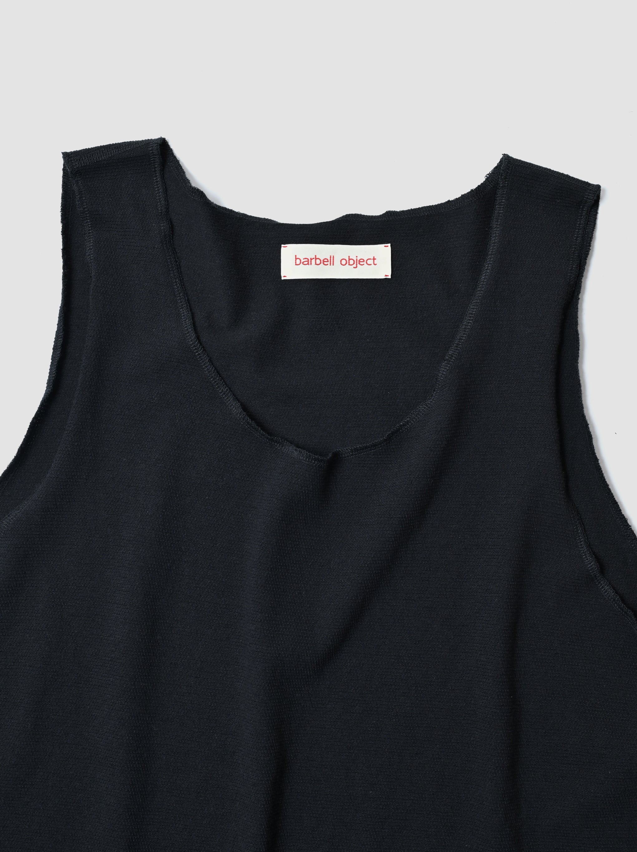 barbell object / liner top -BLACK – and father