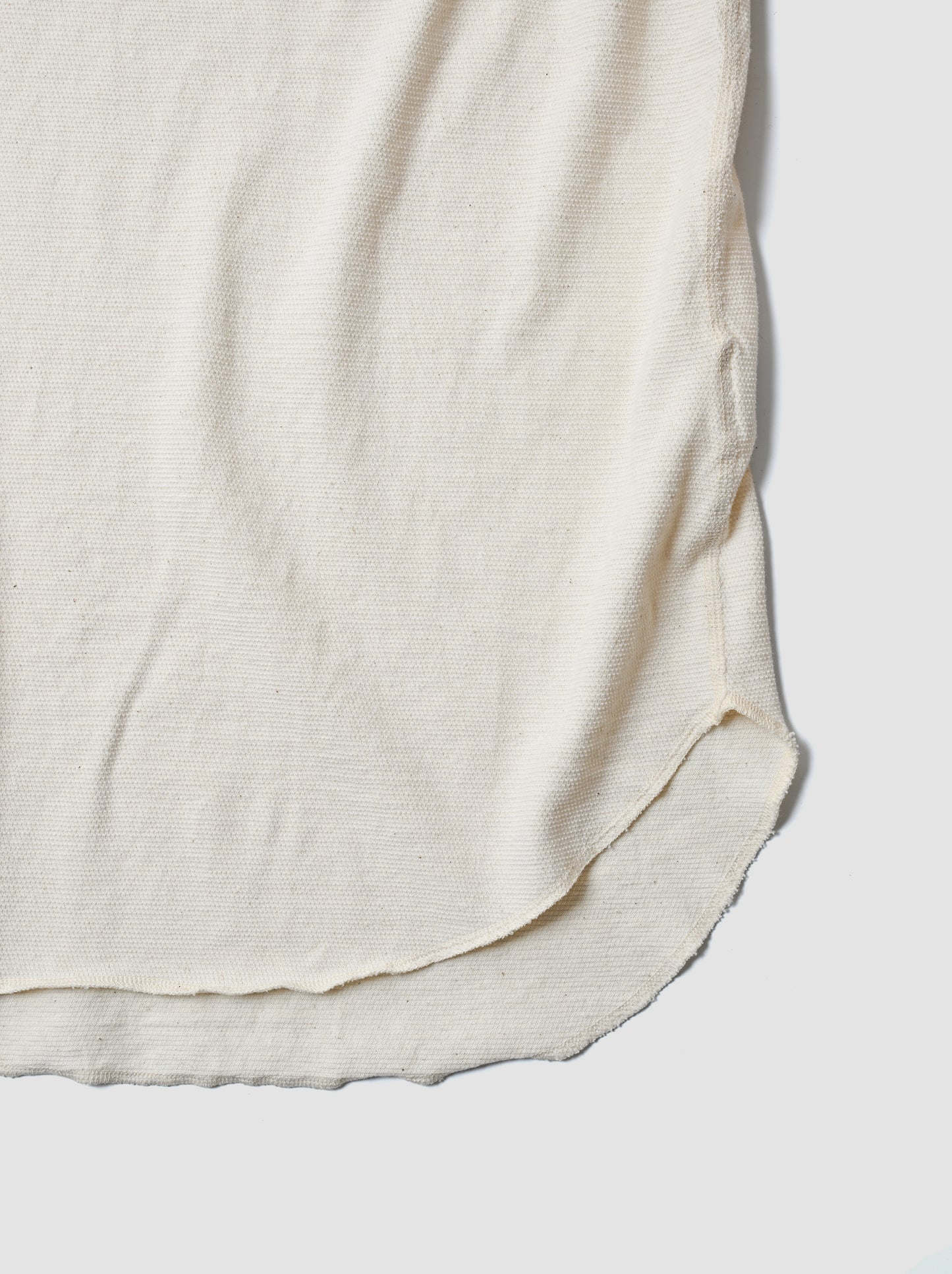 barbell object / liner top -ECRU