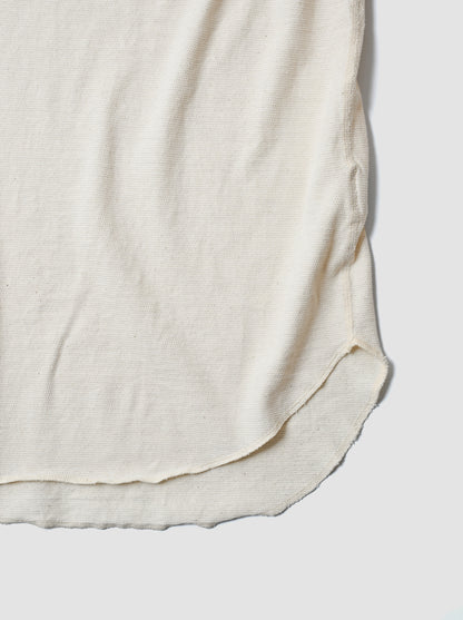 barbell object / liner top -ECRU