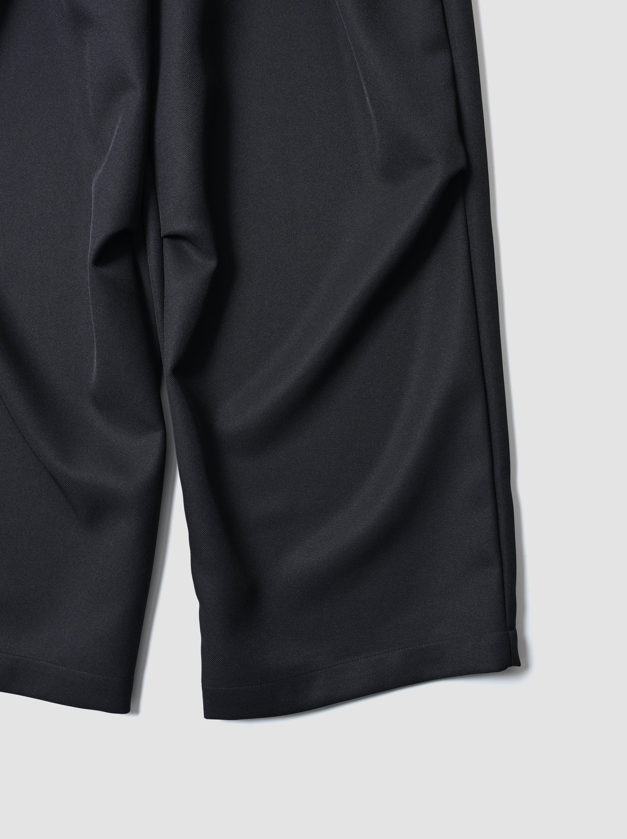 Antwort / DRAPE TUCK PANTS -BLACK