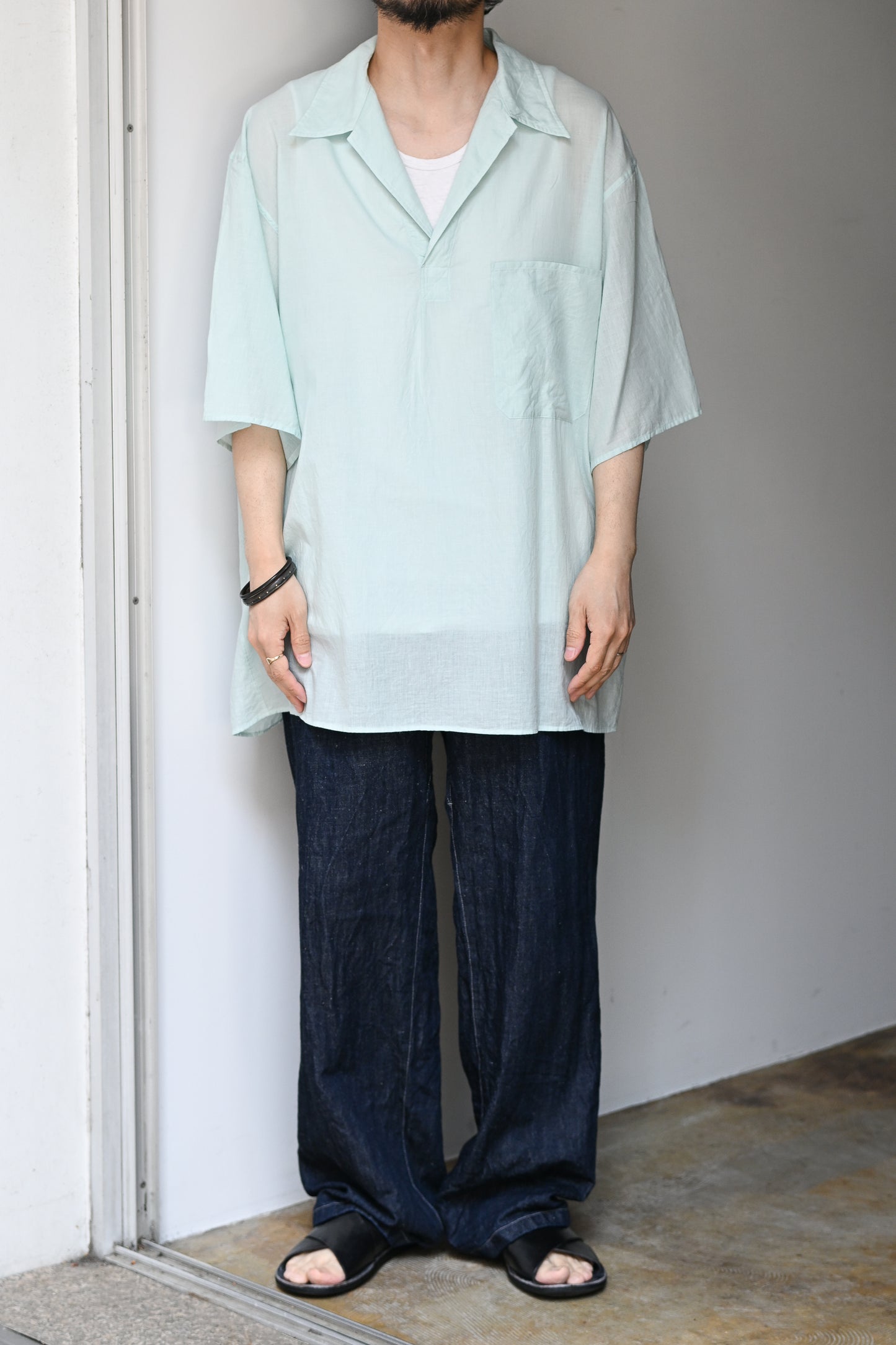 KAPTAIN SUNSHINE / Pullover SS Shirt -MINT