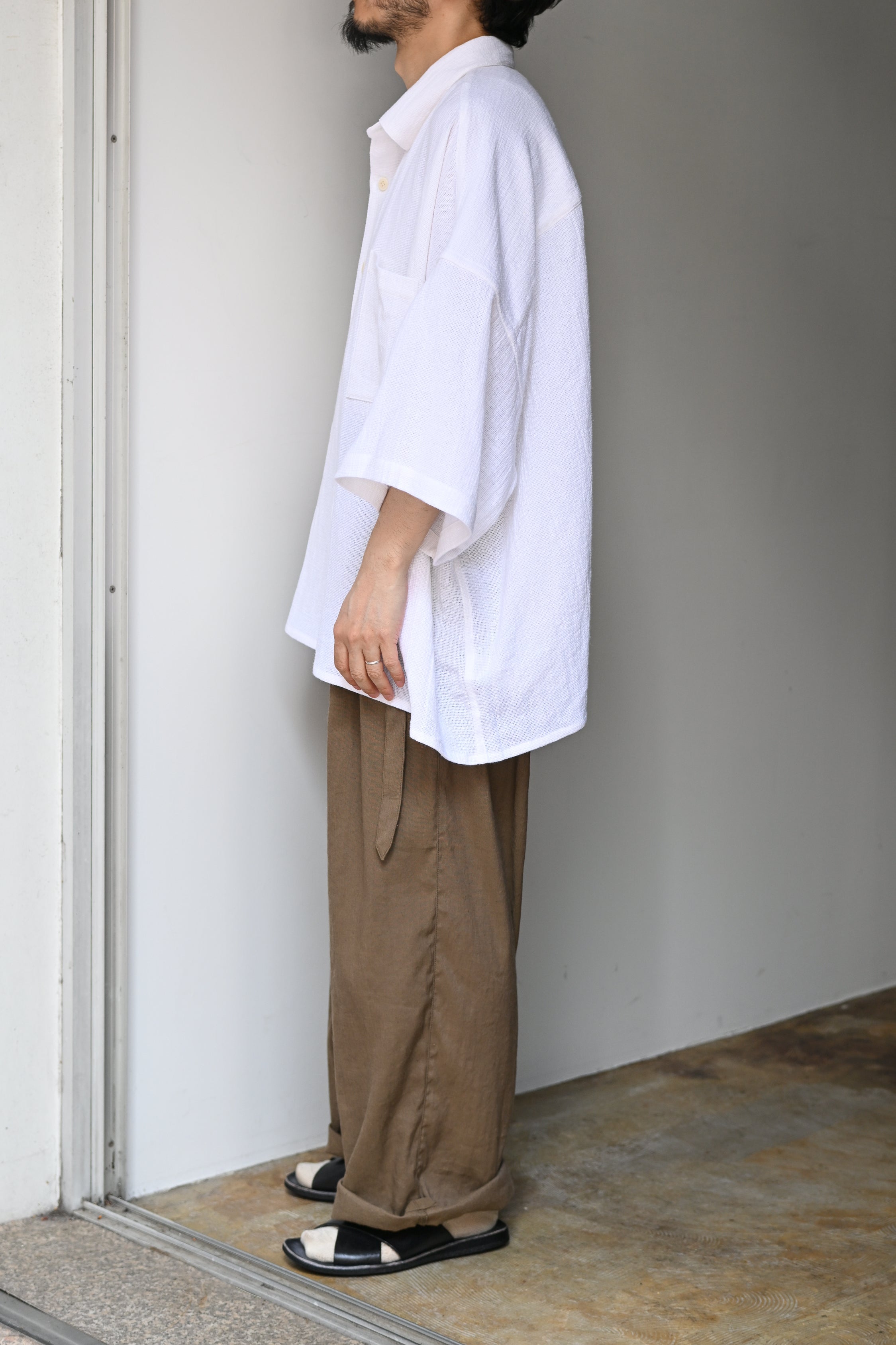 WHOWHAT / 5X SHIRT -WHITE – and father