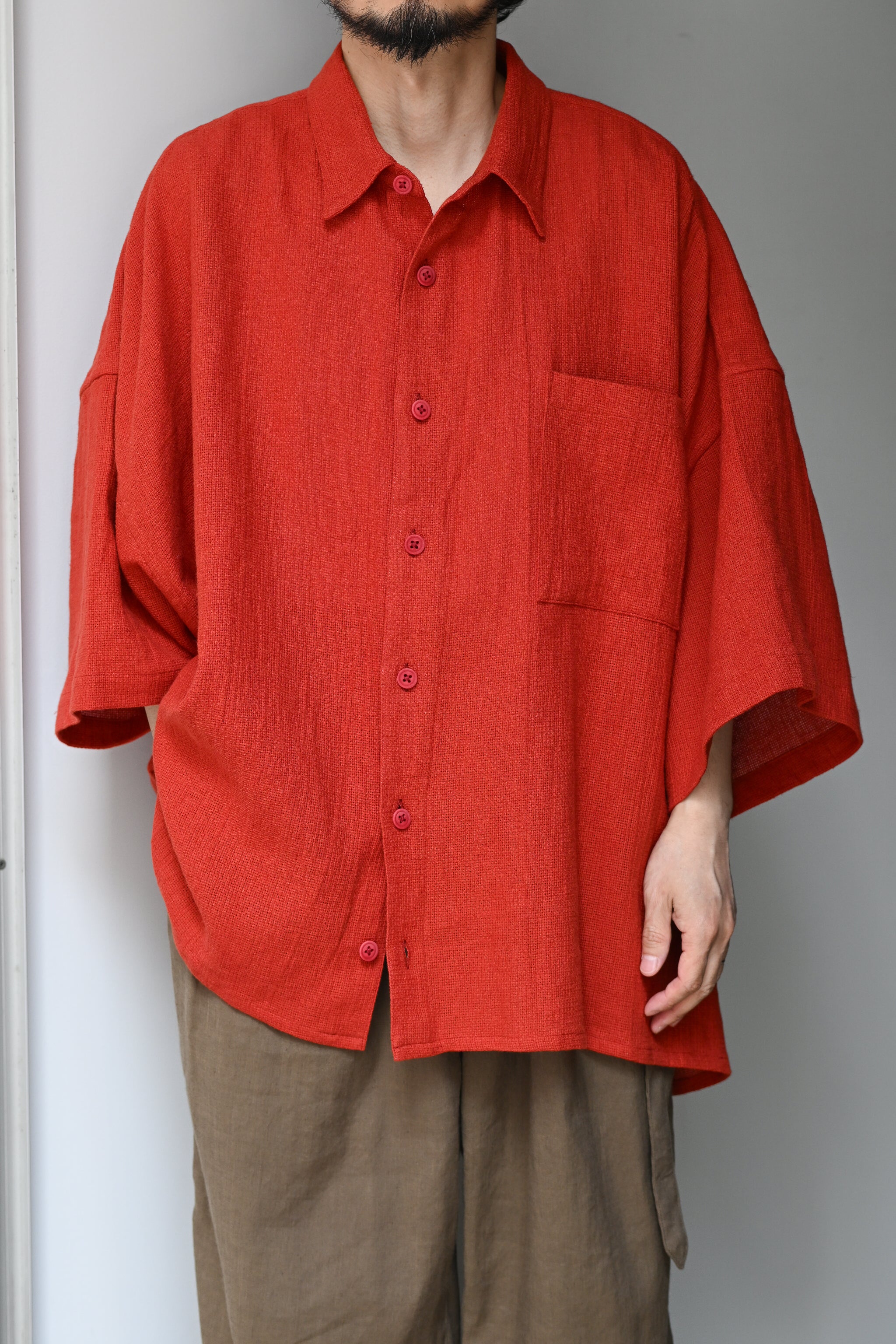 【whowhat】5X T-SHIRT ビッグシルエット五分袖Tシャツ whowhat 5X T-SHIRT ビッグシルエット 五分袖Tシャツ : ブランド古着の