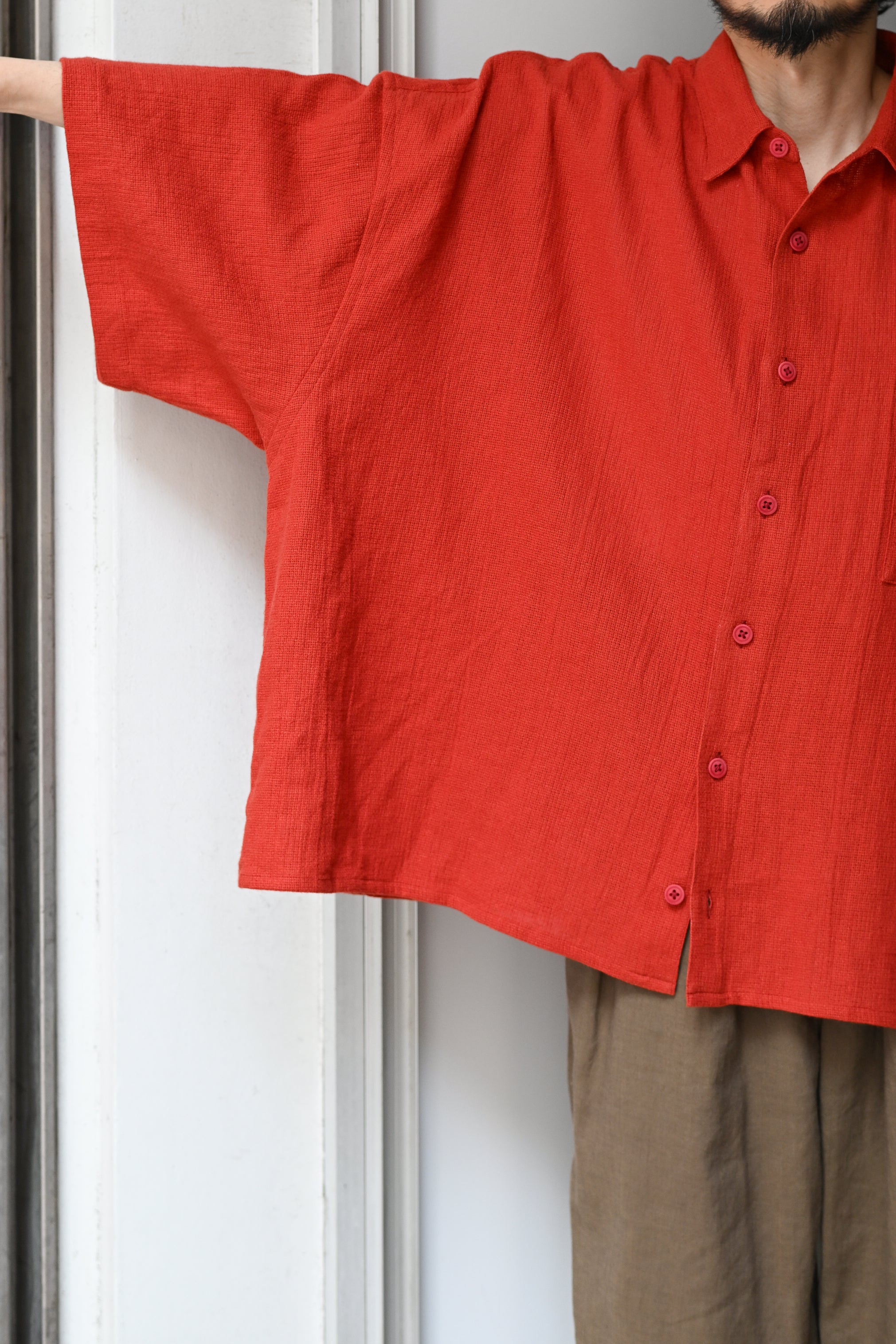 wtqknkhさん専用 WHOWHAT / 5X SHIRT -BRICK RED – and father