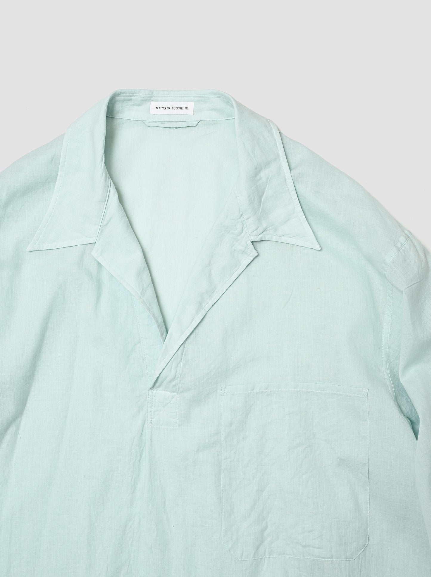 KAPTAIN SUNSHINE / Pullover SS Shirt -MINT