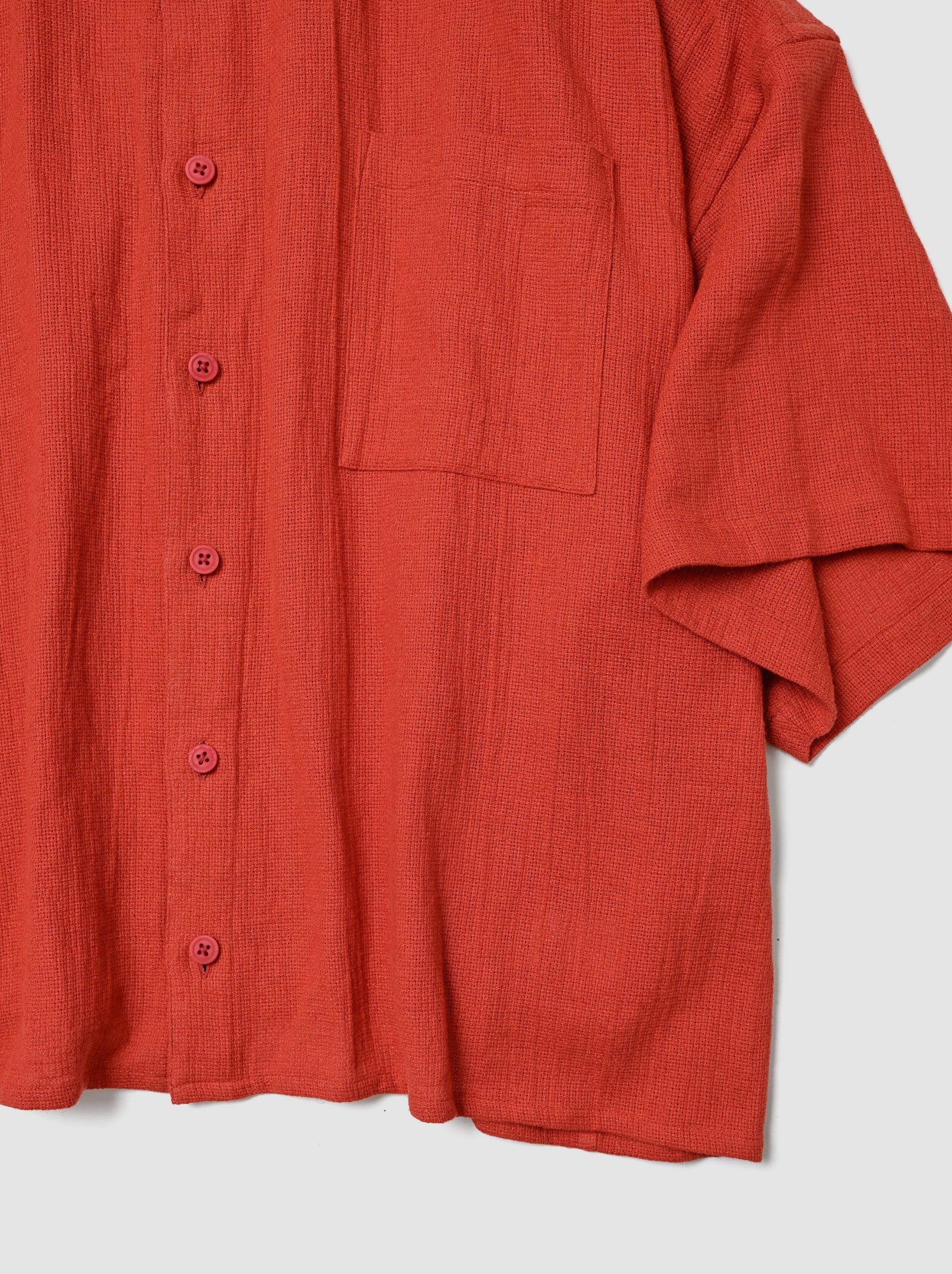 WHOWHAT / 5X SHIRT -BRICK RED – and father