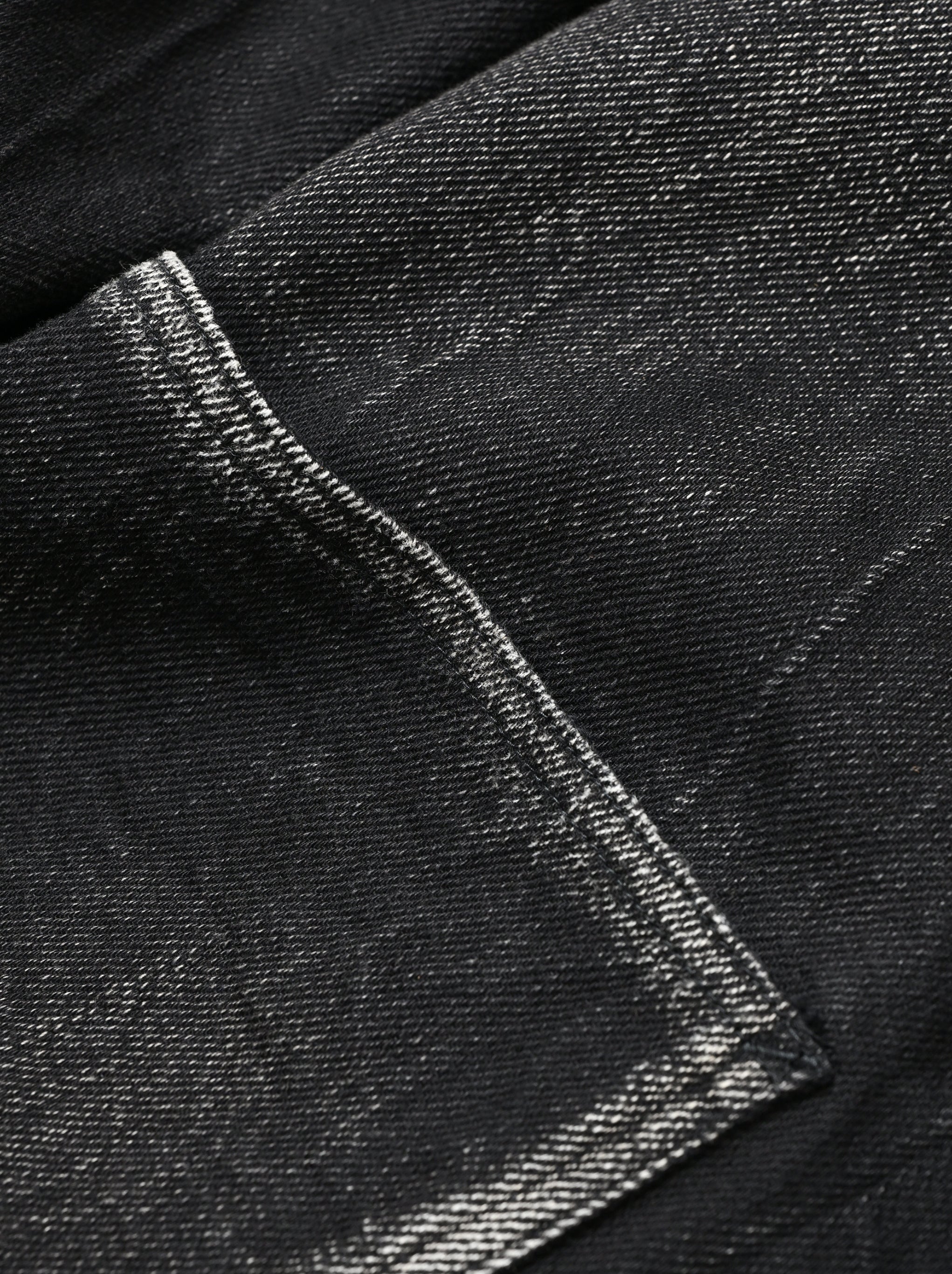 barbell object / denim coverall - ag -AGING