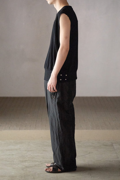 barbell object / sw ns top -BLACK