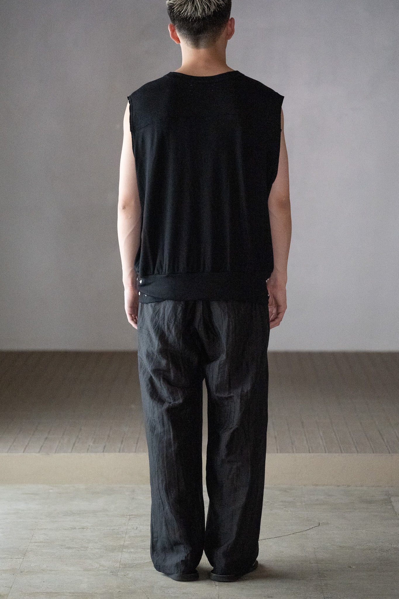 barbell object / sw ns top -BLACK – and father